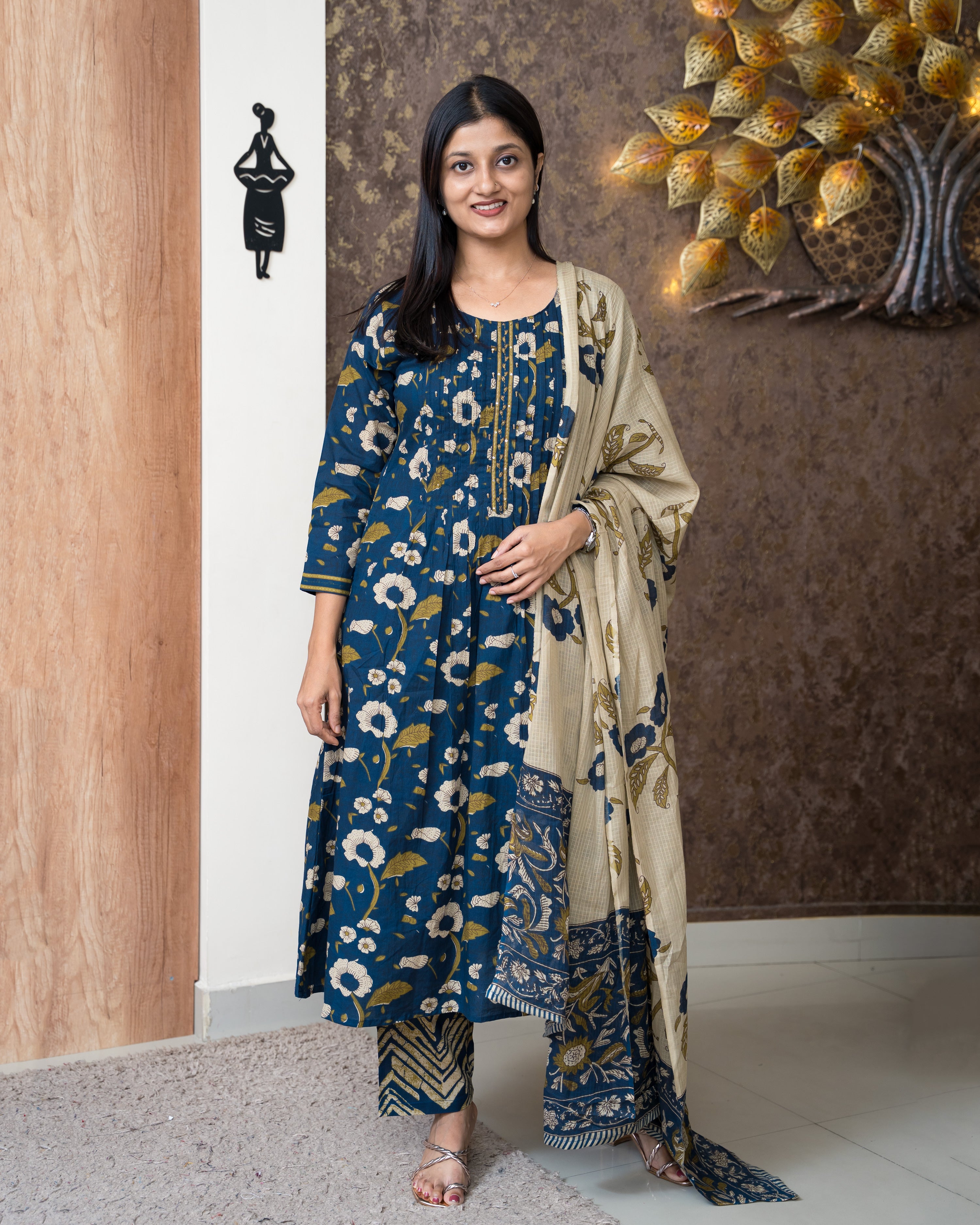 Load image into Gallery viewer, Cotton Suit-6057
