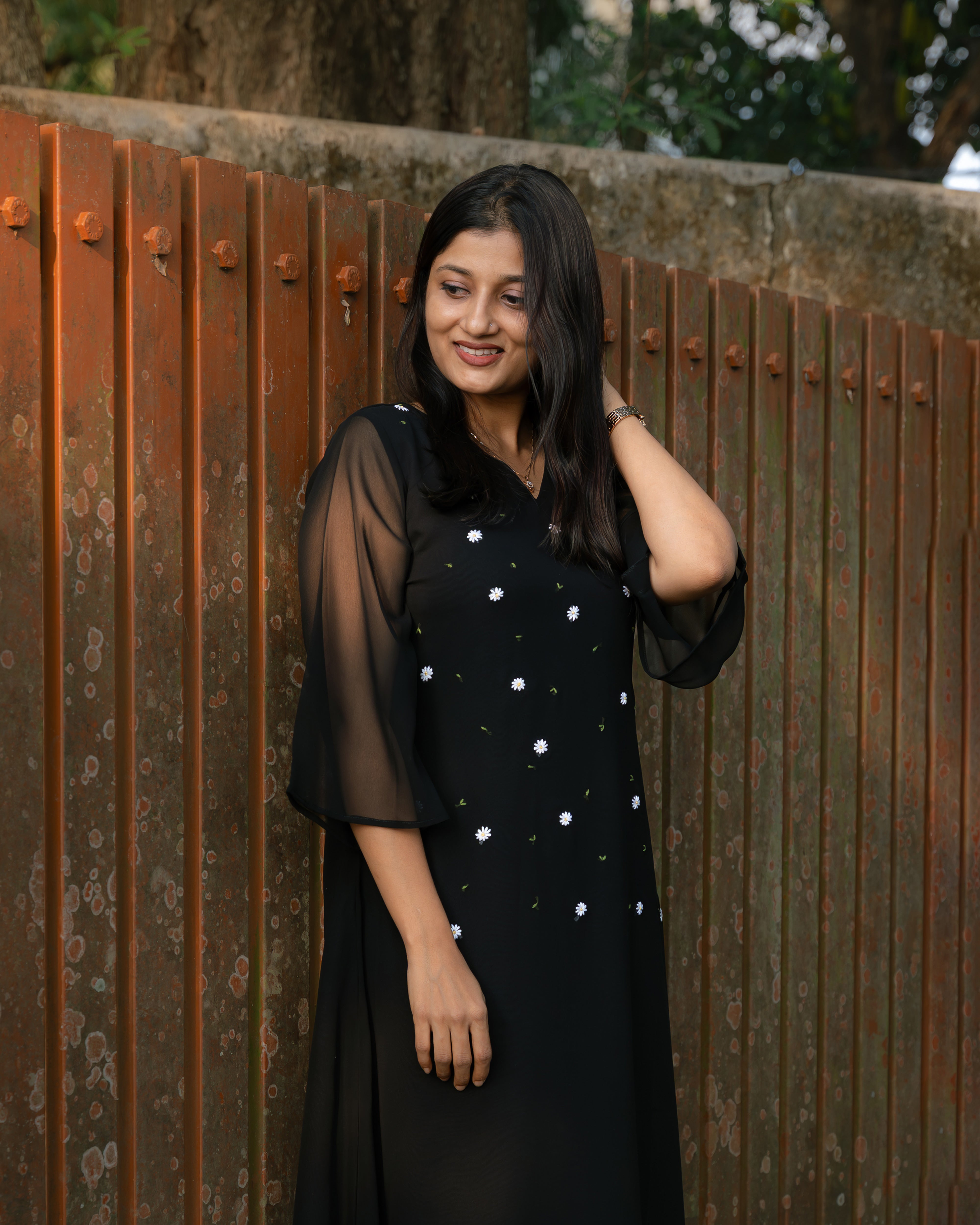 Load image into Gallery viewer, Faux Georgette Designer Dress(Pre-Order)-922
