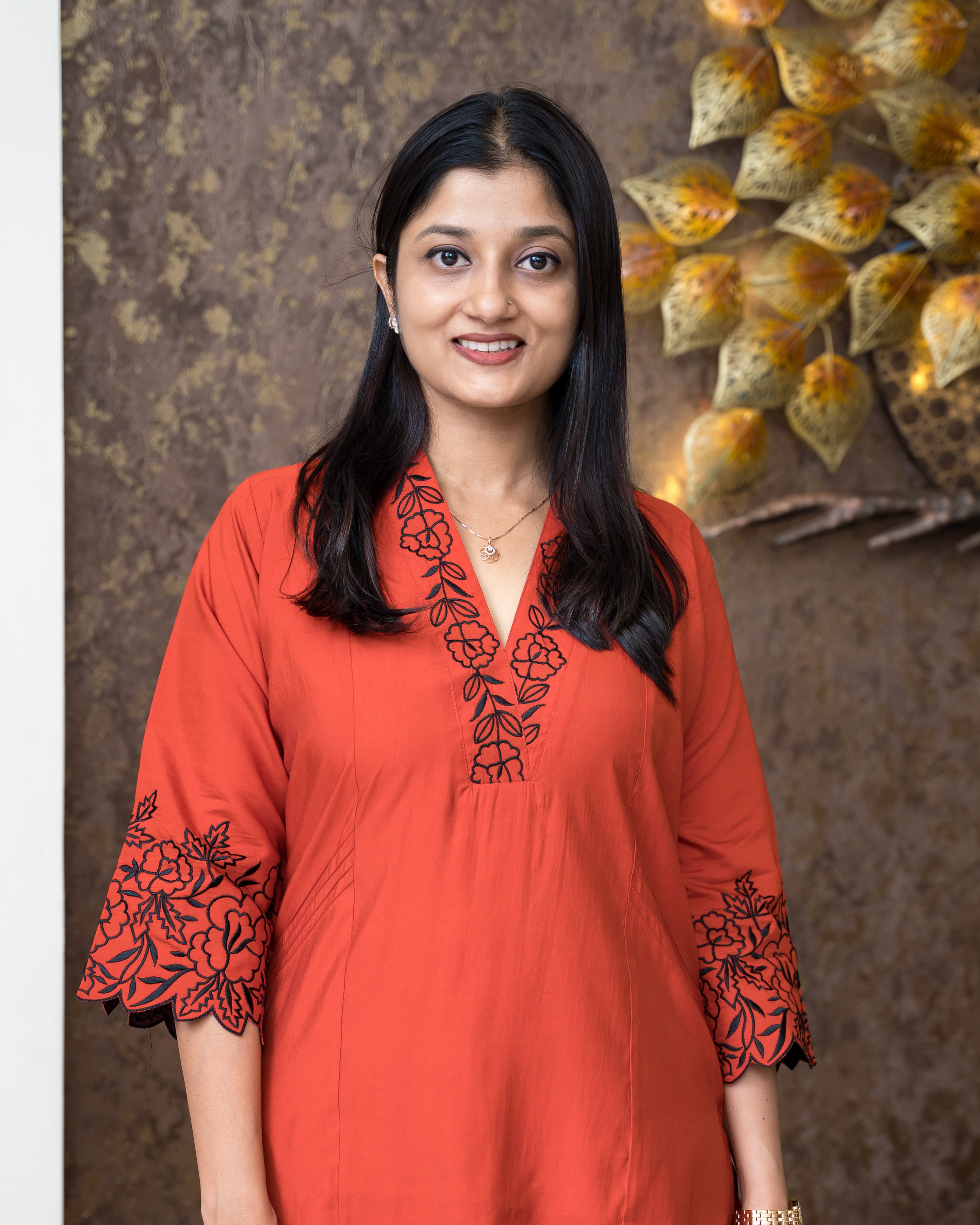 Load image into Gallery viewer, Muslin Silk Co-Ord Set-6137
