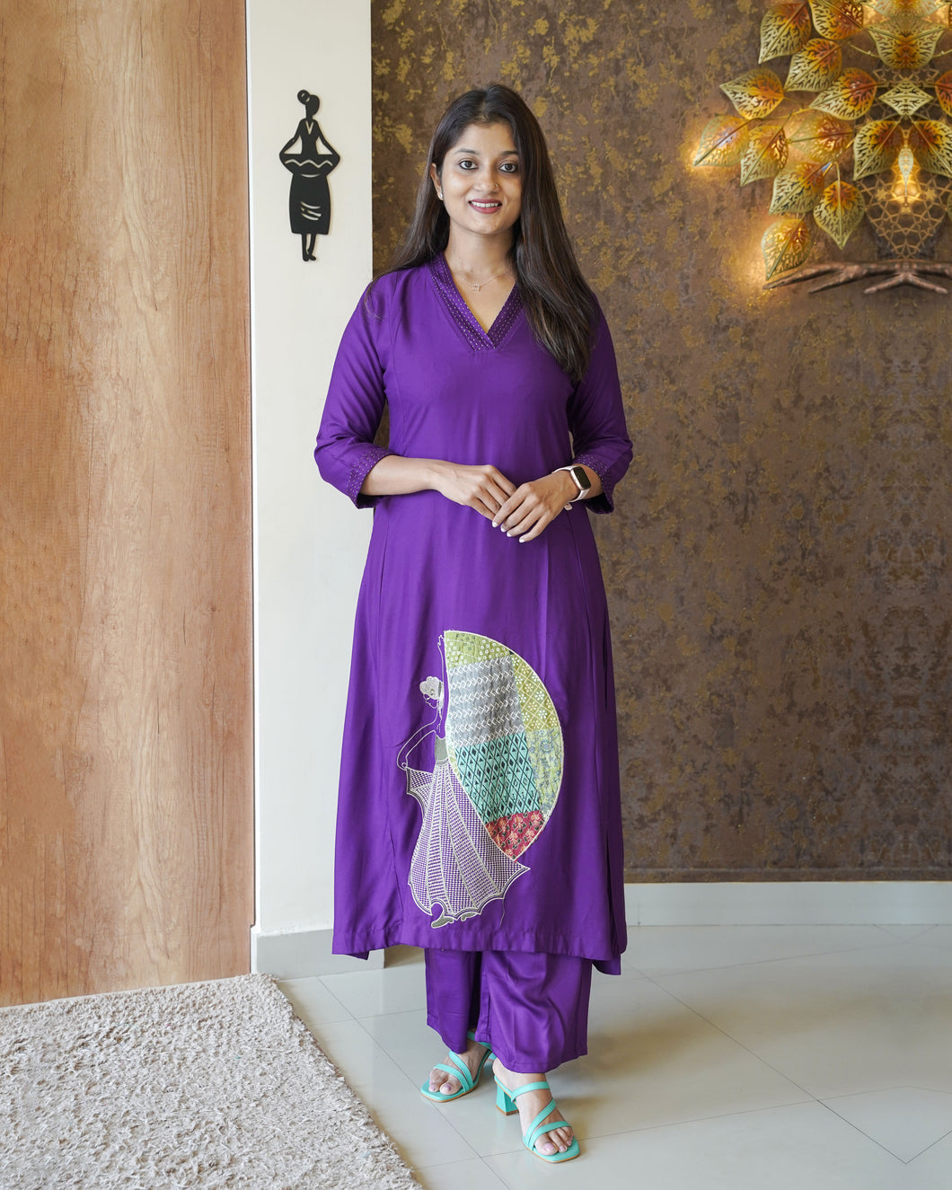 Modal Silk CO-ord Set-1816