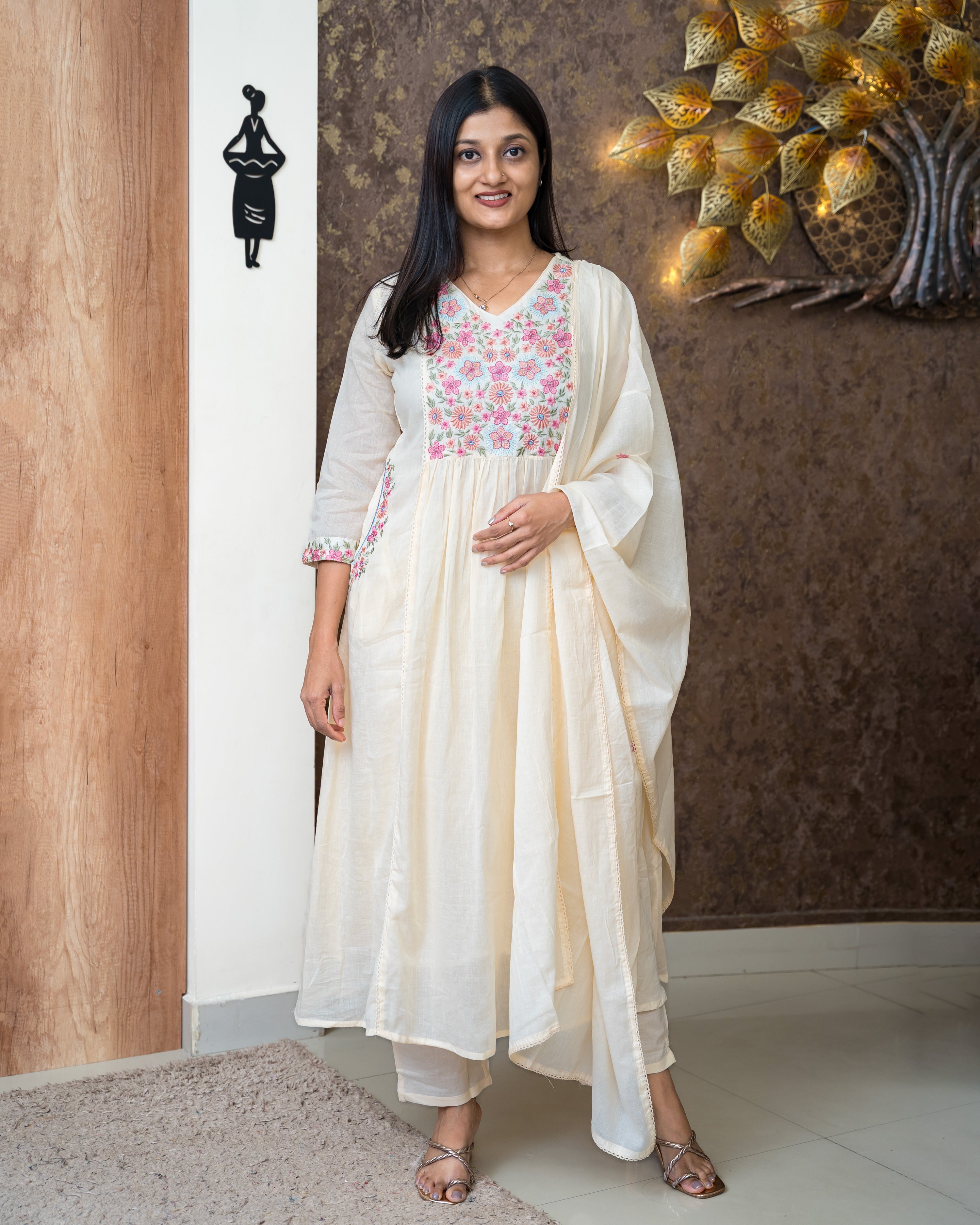 Load image into Gallery viewer, Mul Cotton Suit-6179
