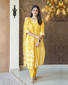 Pure Cotton Kurti Set-1876