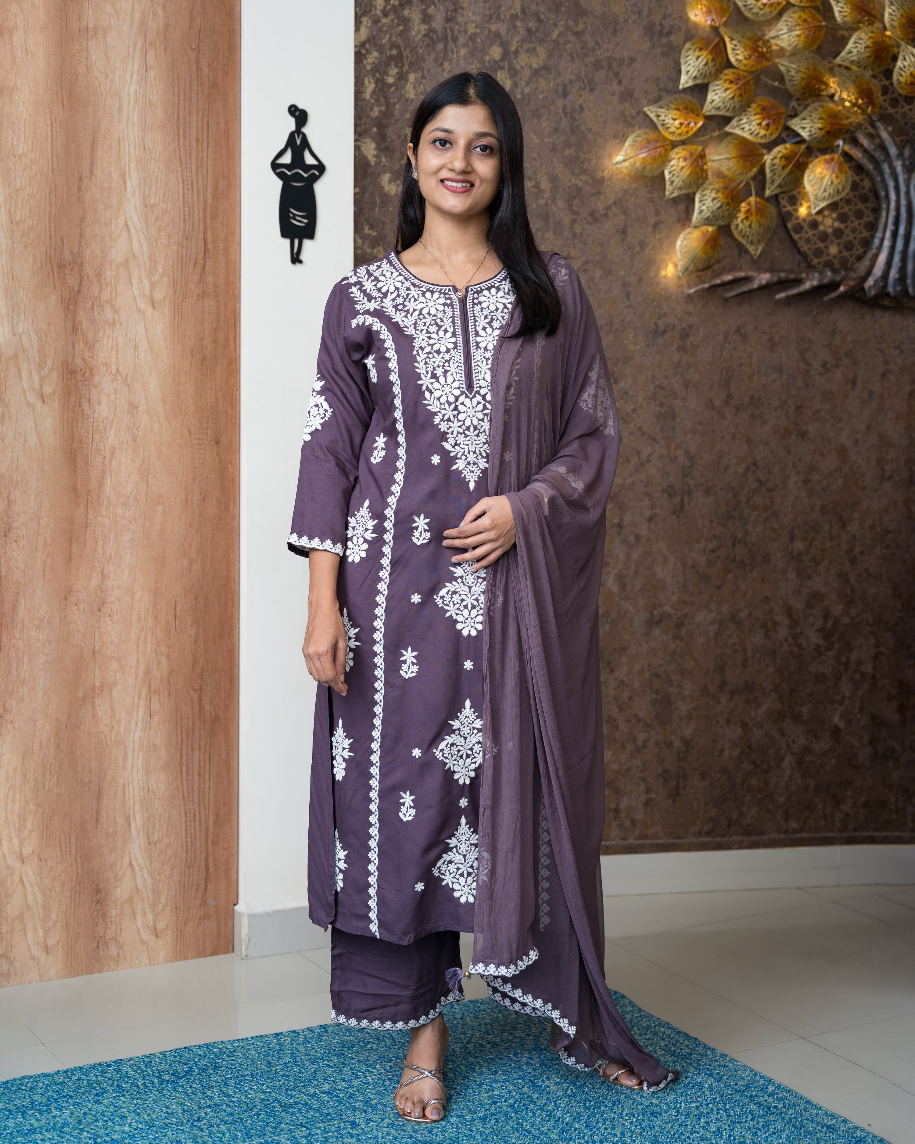 Load image into Gallery viewer, Rayon Suit-6221
