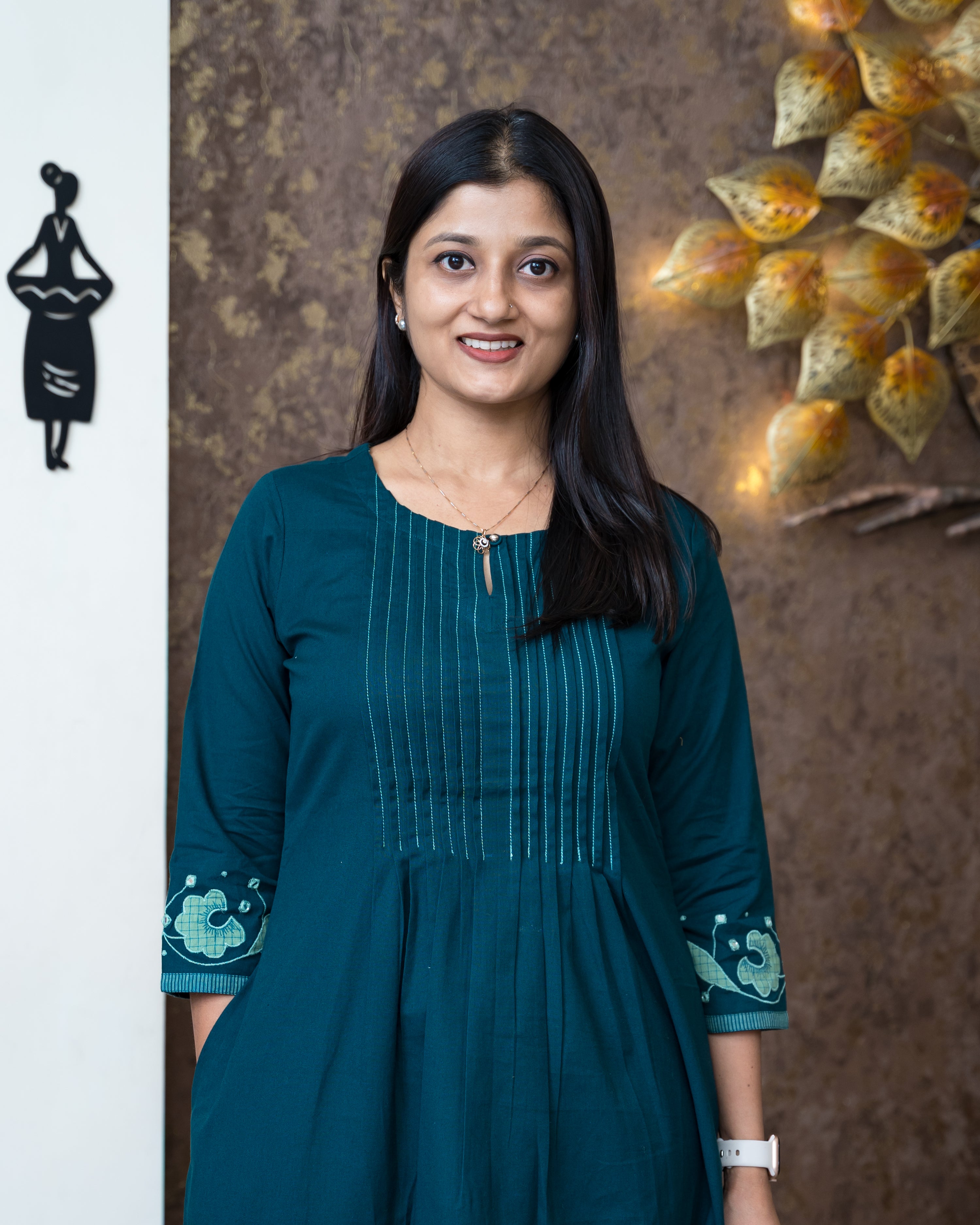 Load image into Gallery viewer, Cotton Kurti- 6245
