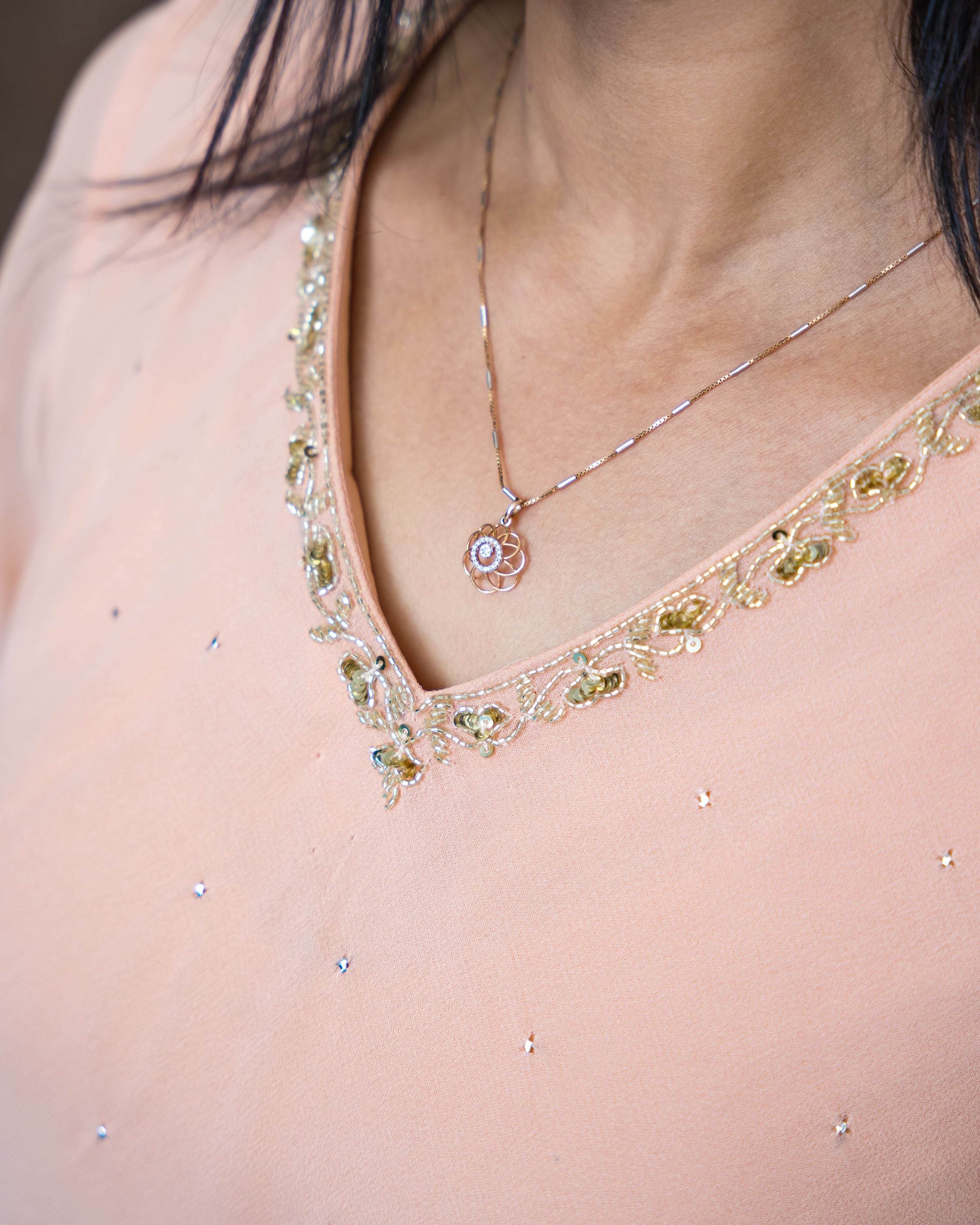 Load image into Gallery viewer, Viscose Georgette Designer Wear(Pre-Order)-927
