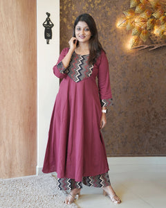 Pure Cotton Co-Ord Set -2073