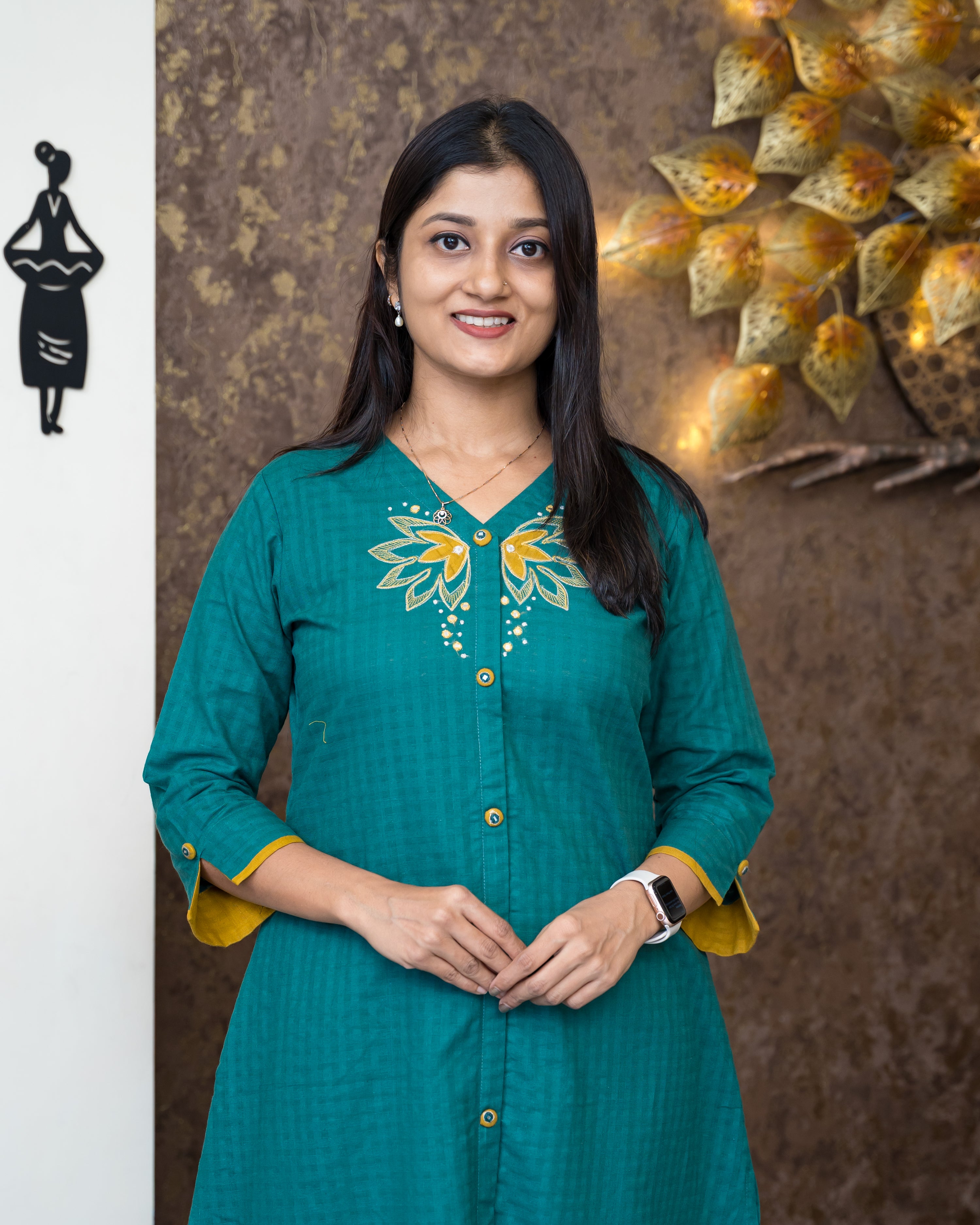 Load image into Gallery viewer, Cotton Kurti-6293
