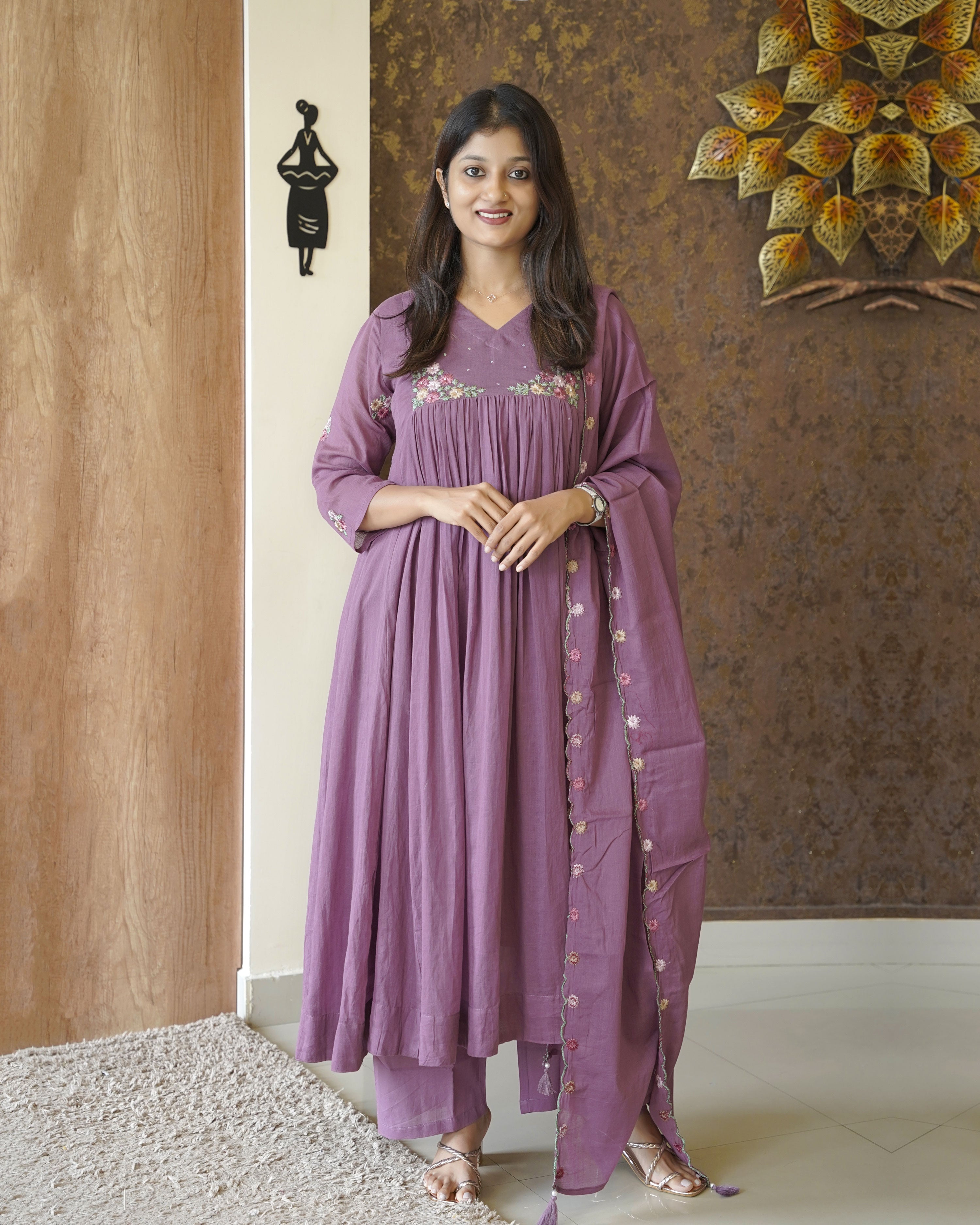 Load image into Gallery viewer, Mul Cotton Kurti Set-2169
