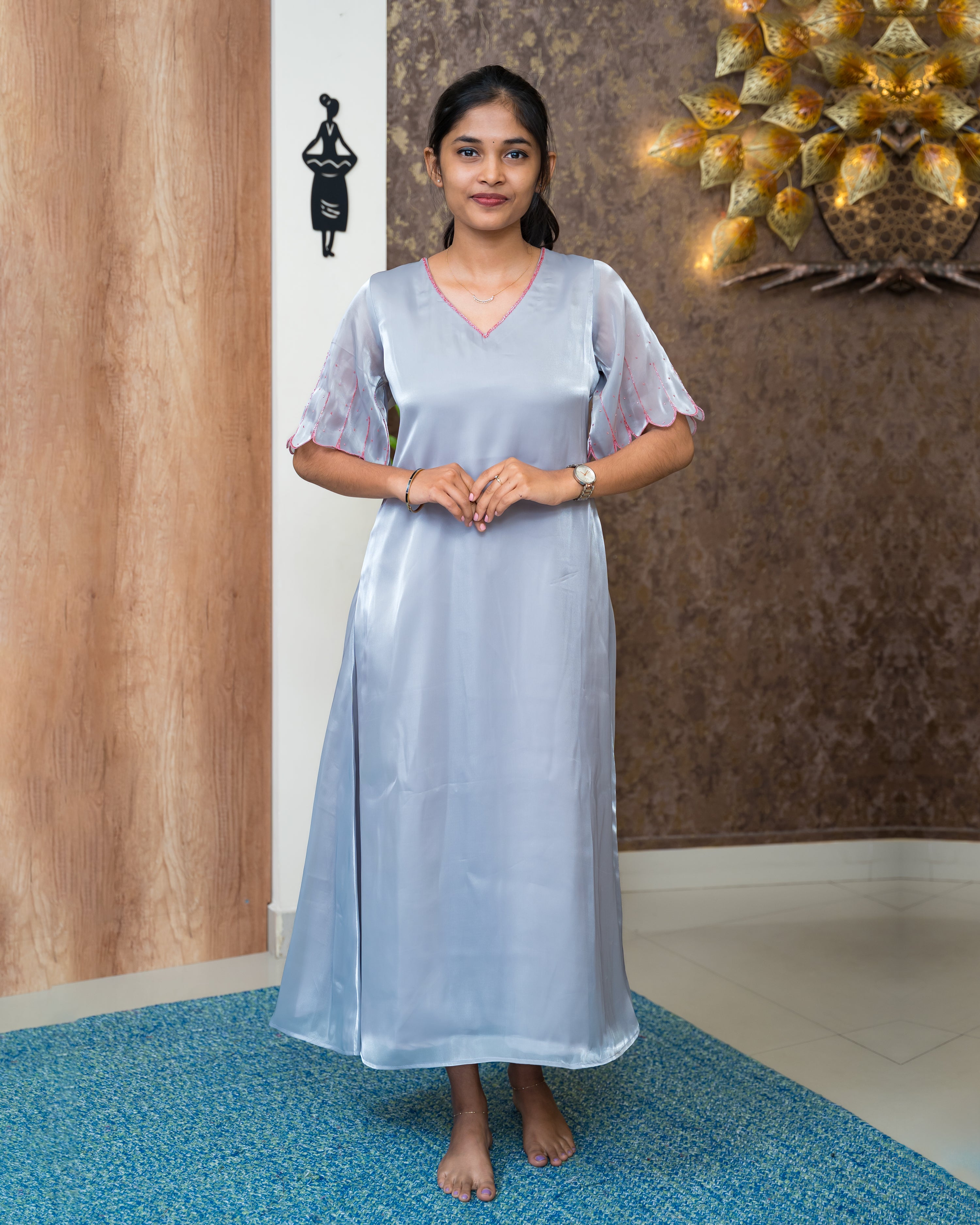 Load image into Gallery viewer, Organza Kurti (Pre-Order) -939
