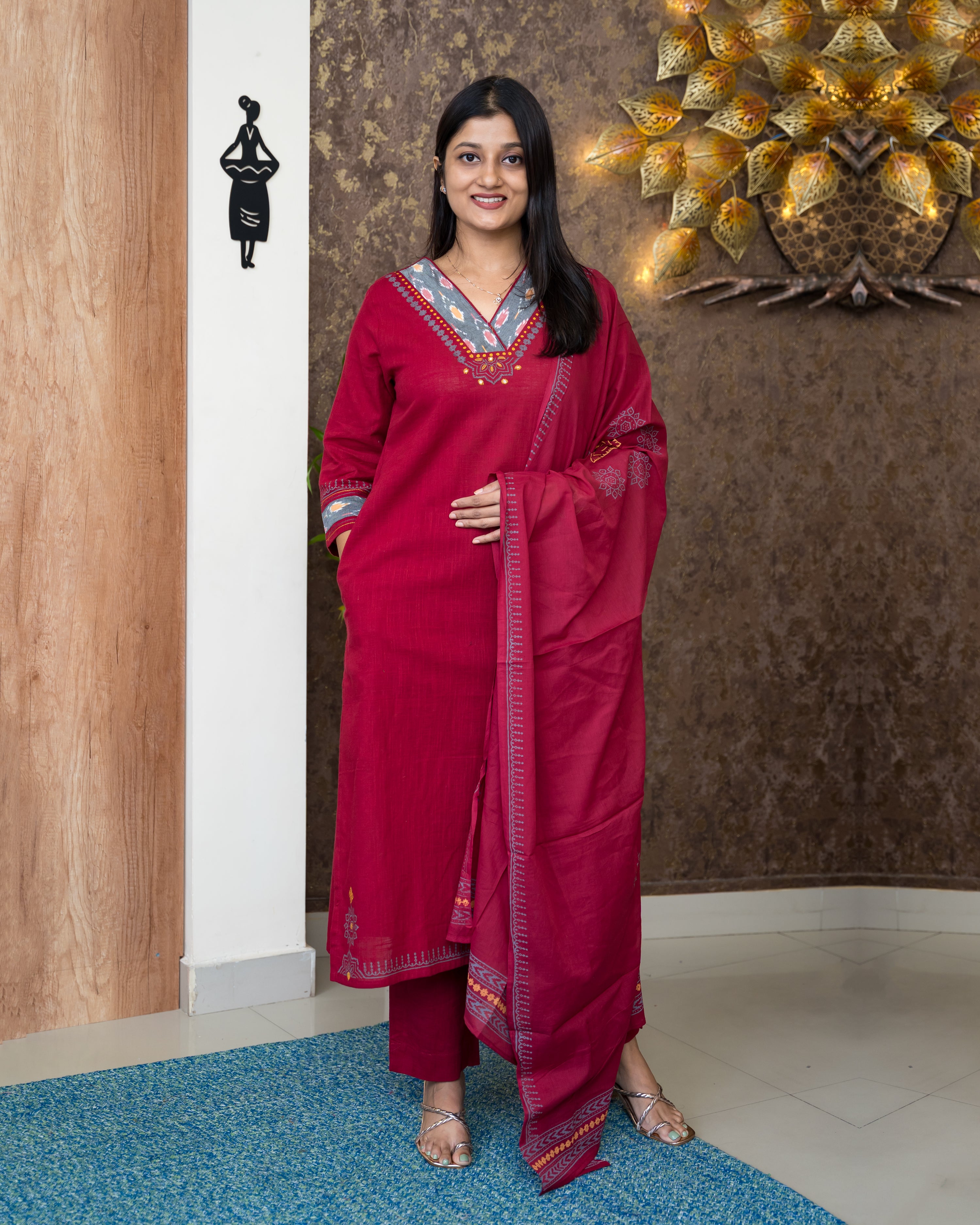 Load image into Gallery viewer, Cotton Suit-6341
