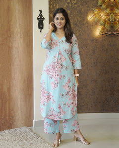 Pure Cotton Co-Ord Set-2208