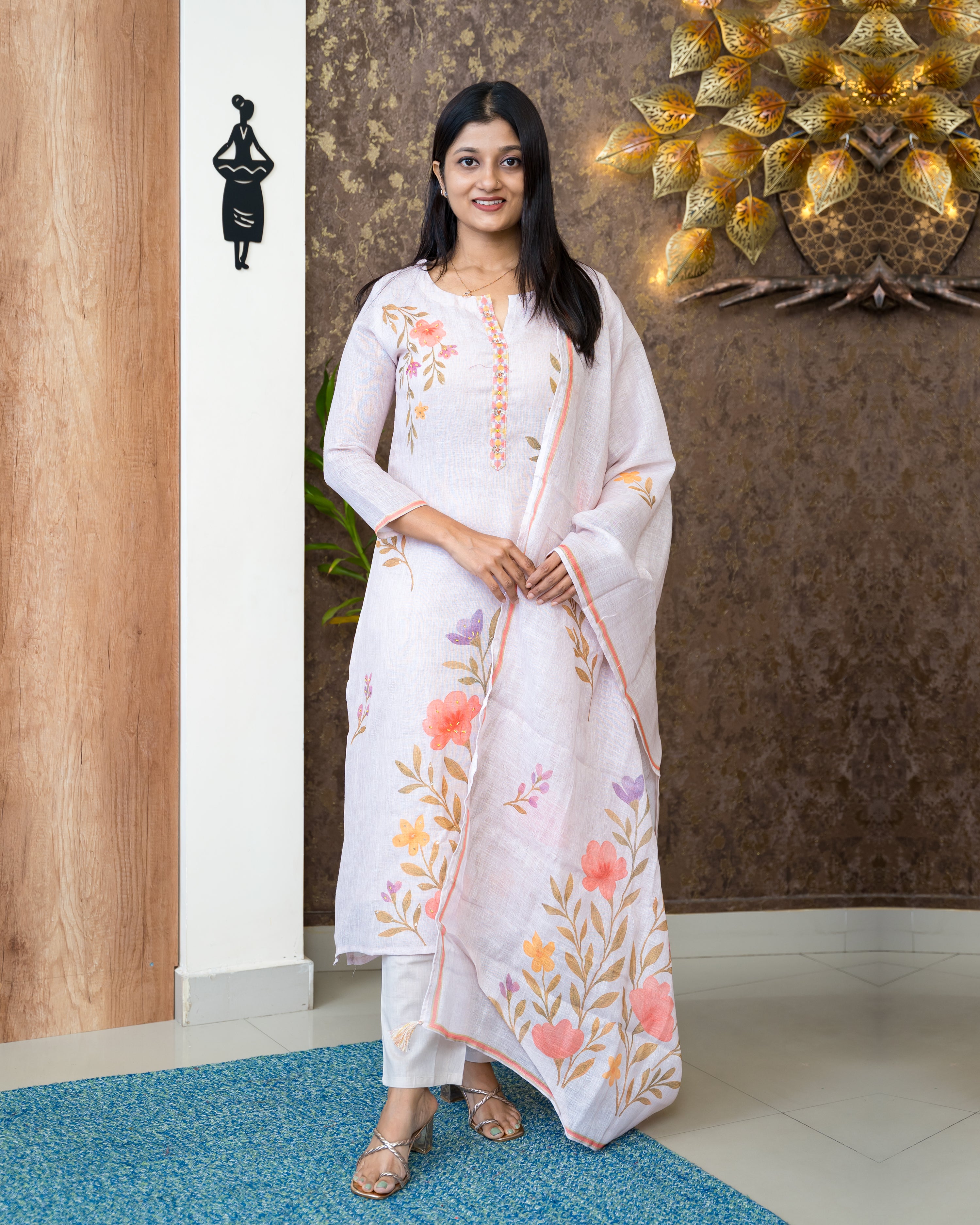 Load image into Gallery viewer, Linen Suit-6374
