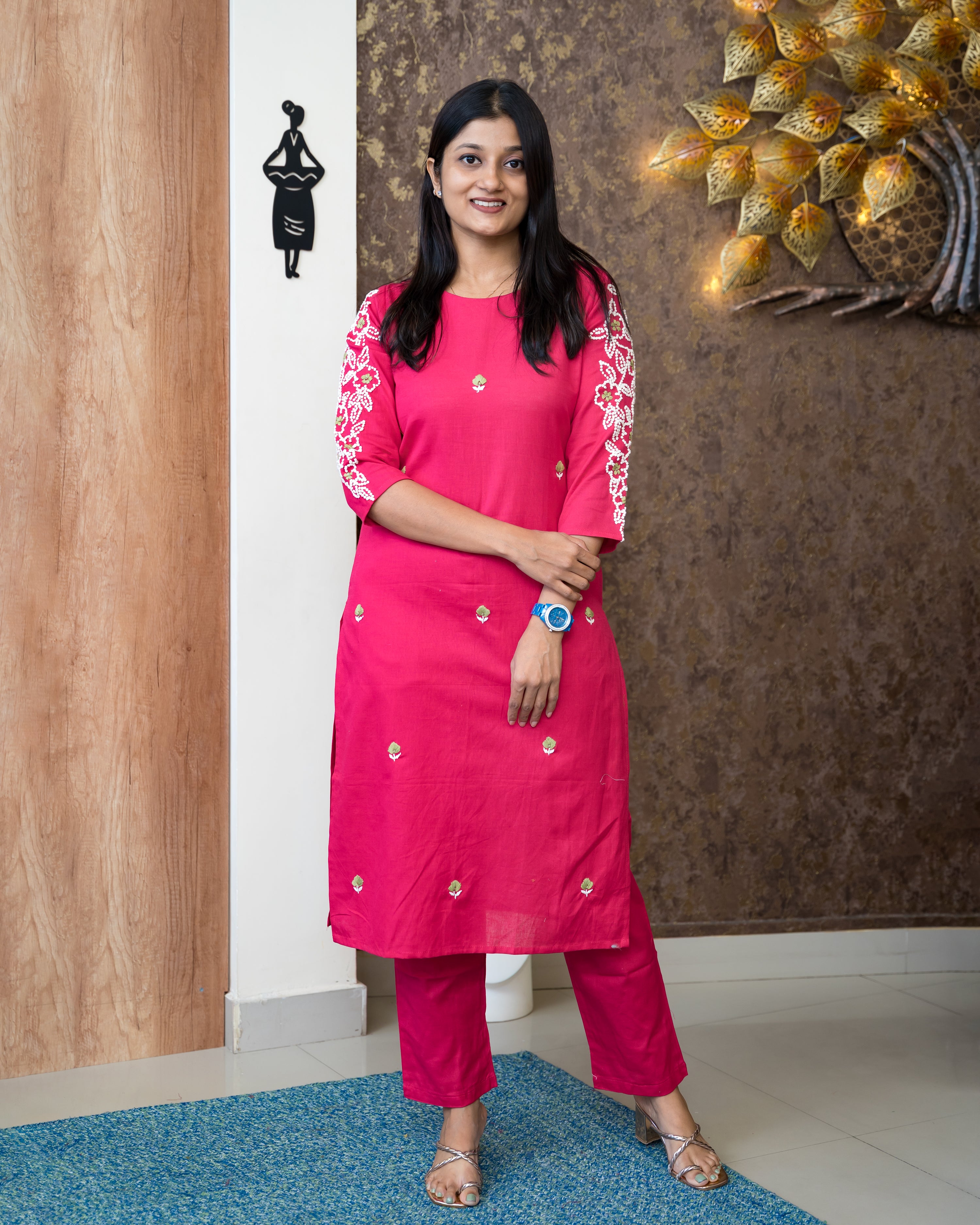 Load image into Gallery viewer, Cotton Co-Ord Set-6379
