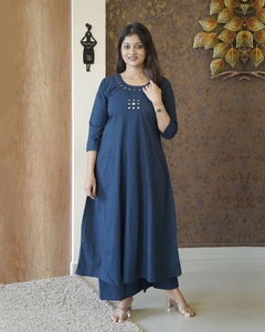 Pure Cotton Co-Ord Set - 2270