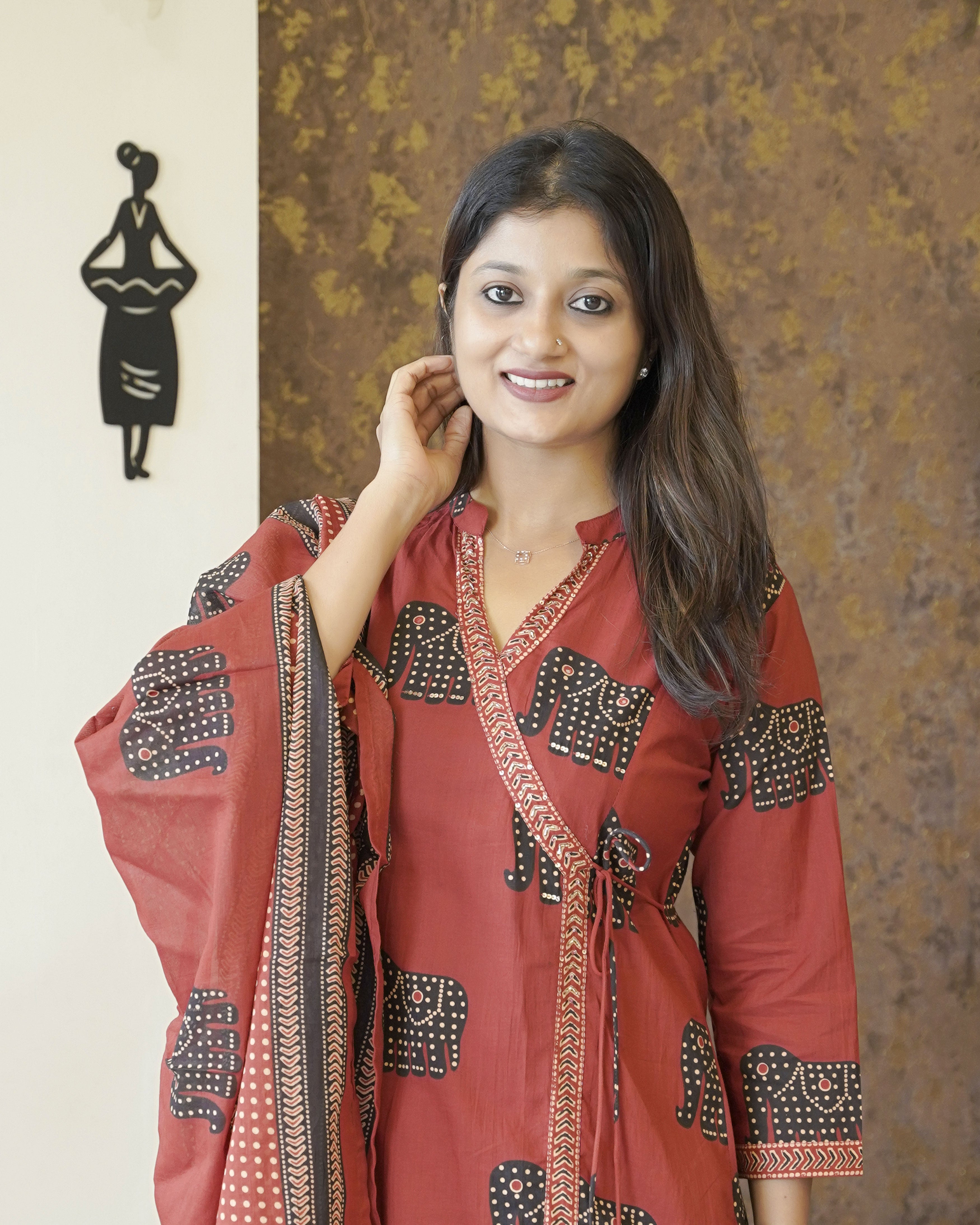 Load image into Gallery viewer, Pure Cotton Kurti Set - 2275
