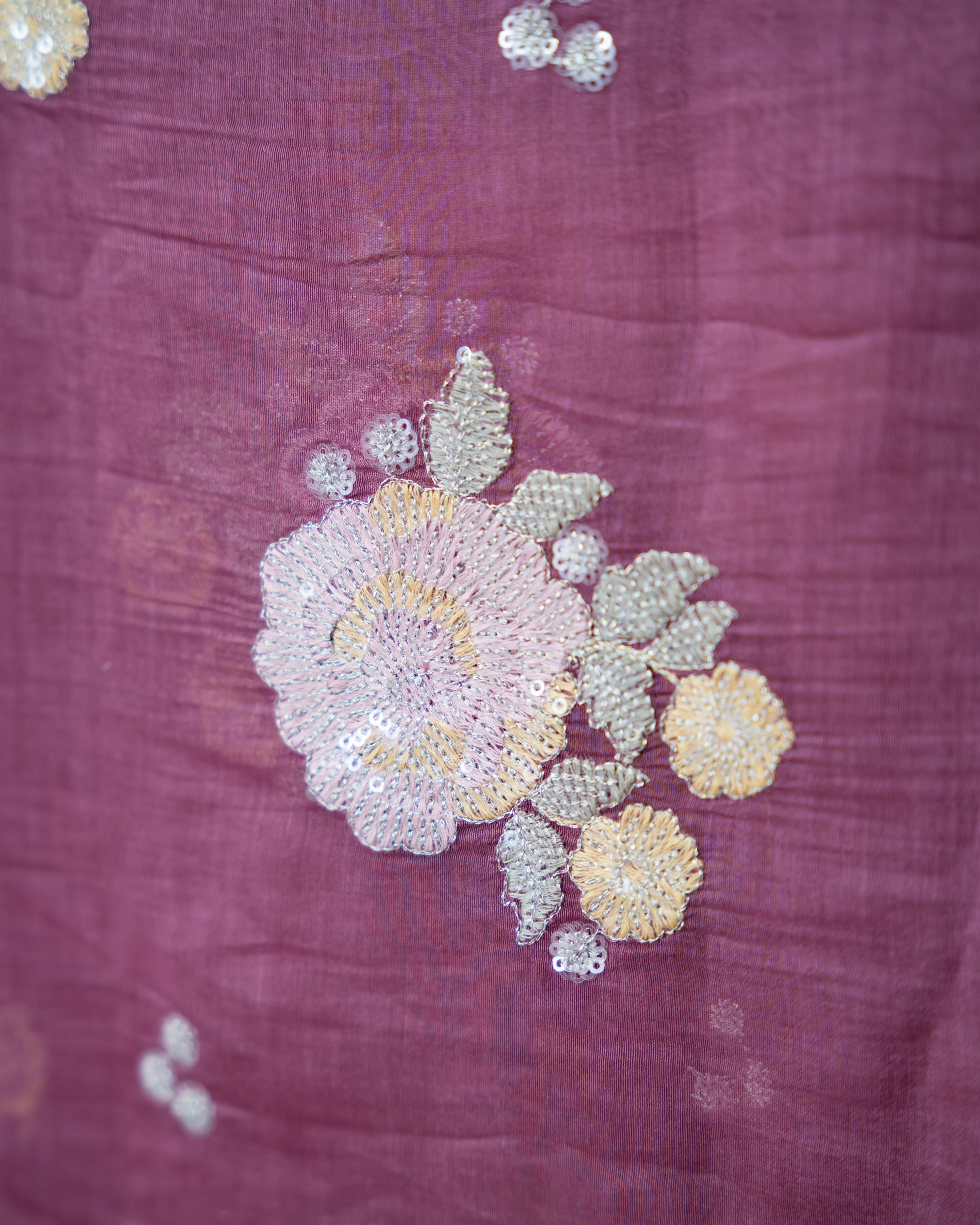 Load image into Gallery viewer, Mul Chanderi Fabric-5802
