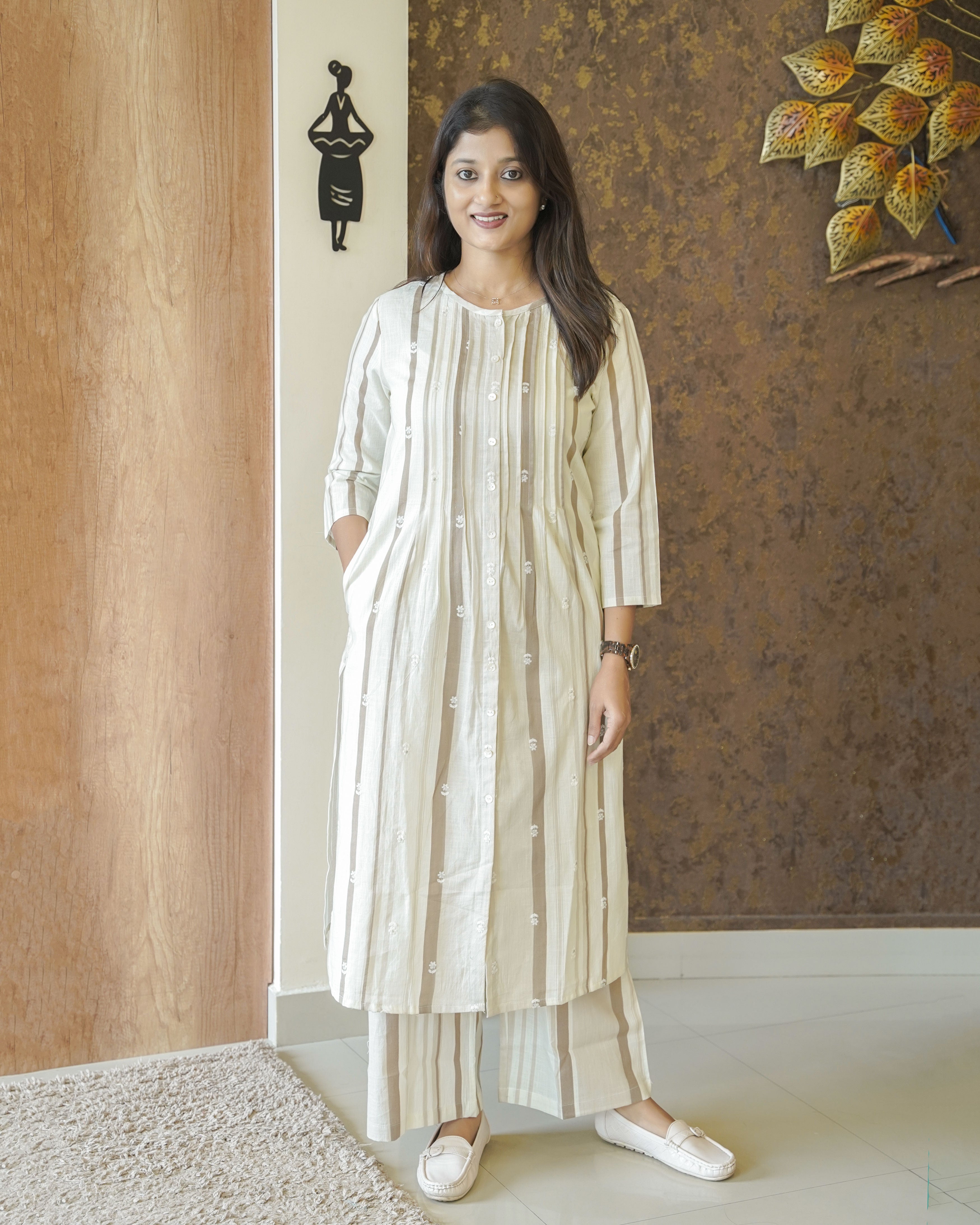 Load image into Gallery viewer, Pure Cotton Co-Ord Set - 2323
