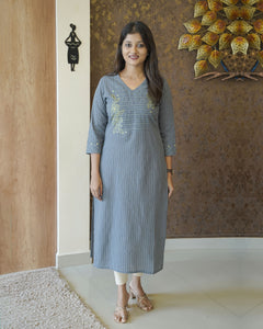 Pure Cotton Kurta-2348