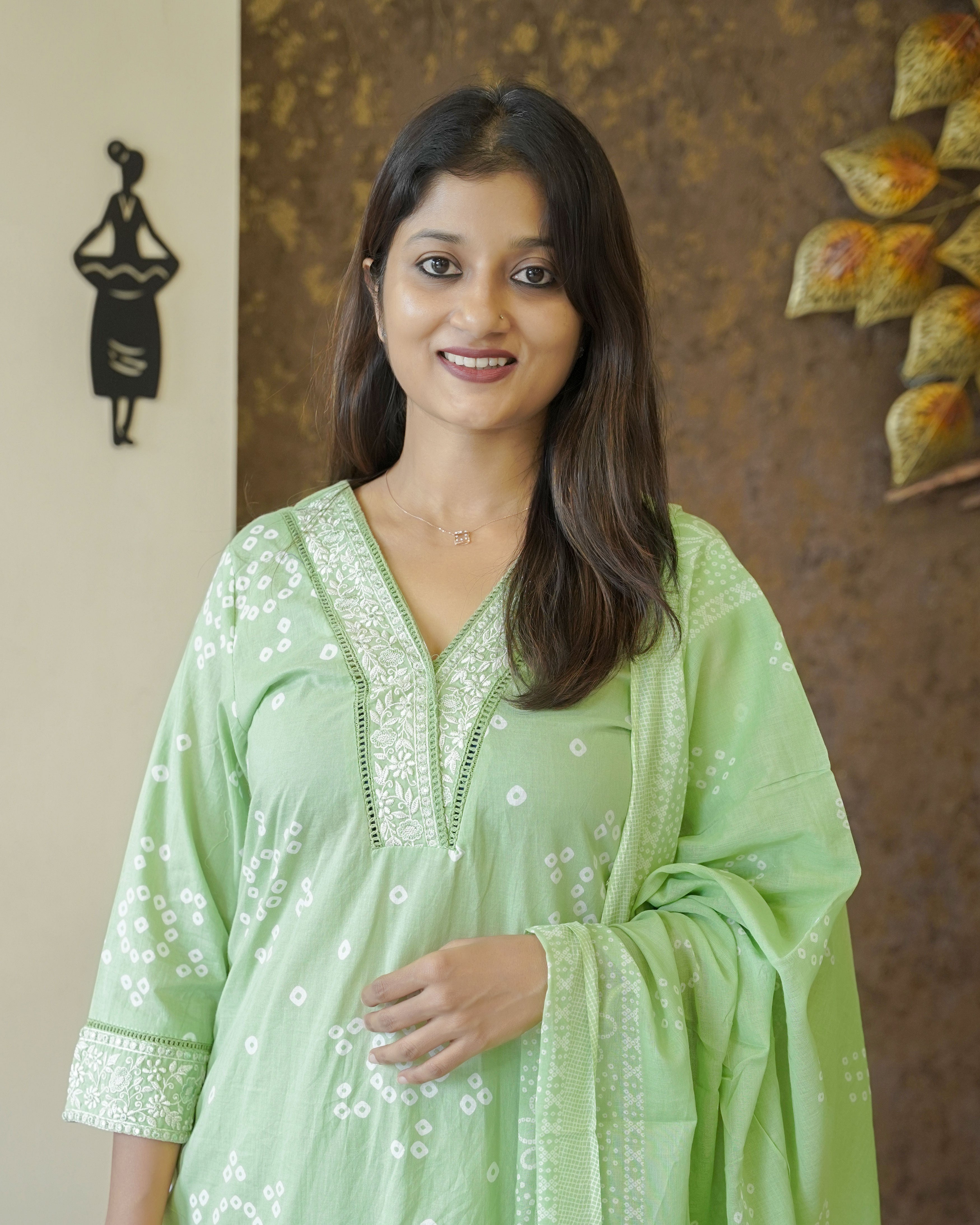 Load image into Gallery viewer, Pure Cotton Kurti Set - 2338
