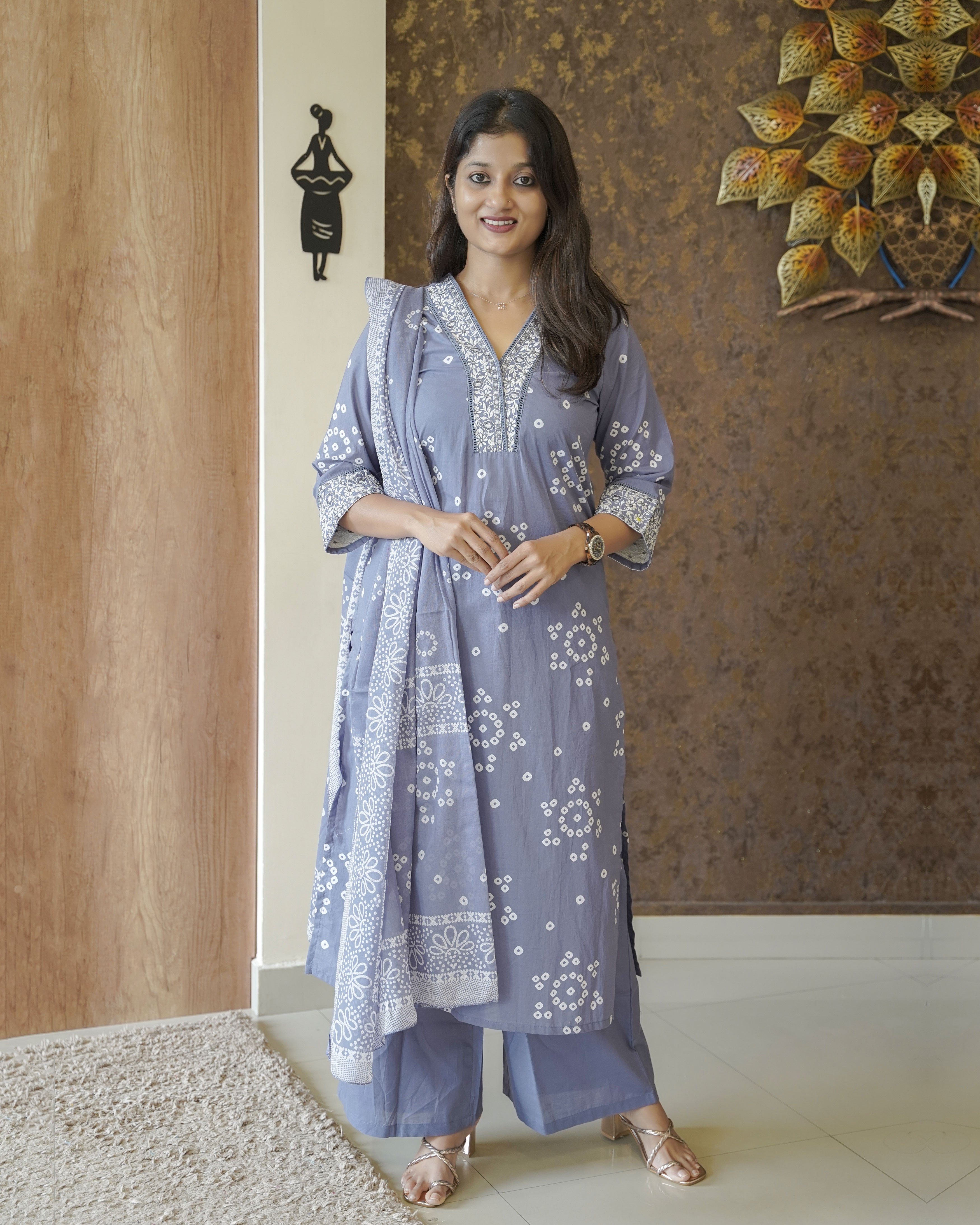 Load image into Gallery viewer, Pure Cotton Kurti Set - 2338
