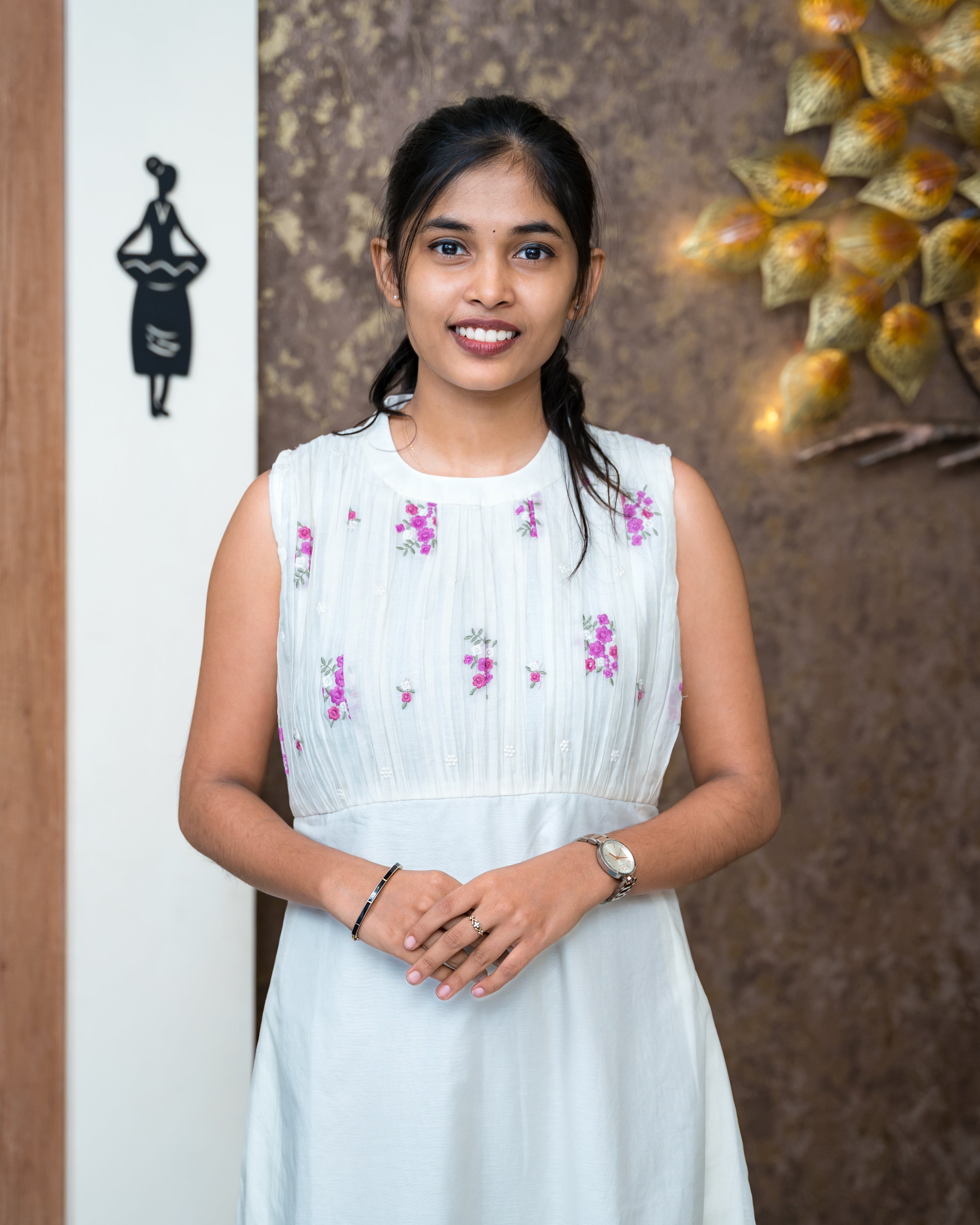 Load image into Gallery viewer, Mul Chanderi Designer Dress(Pre-Order)-962
