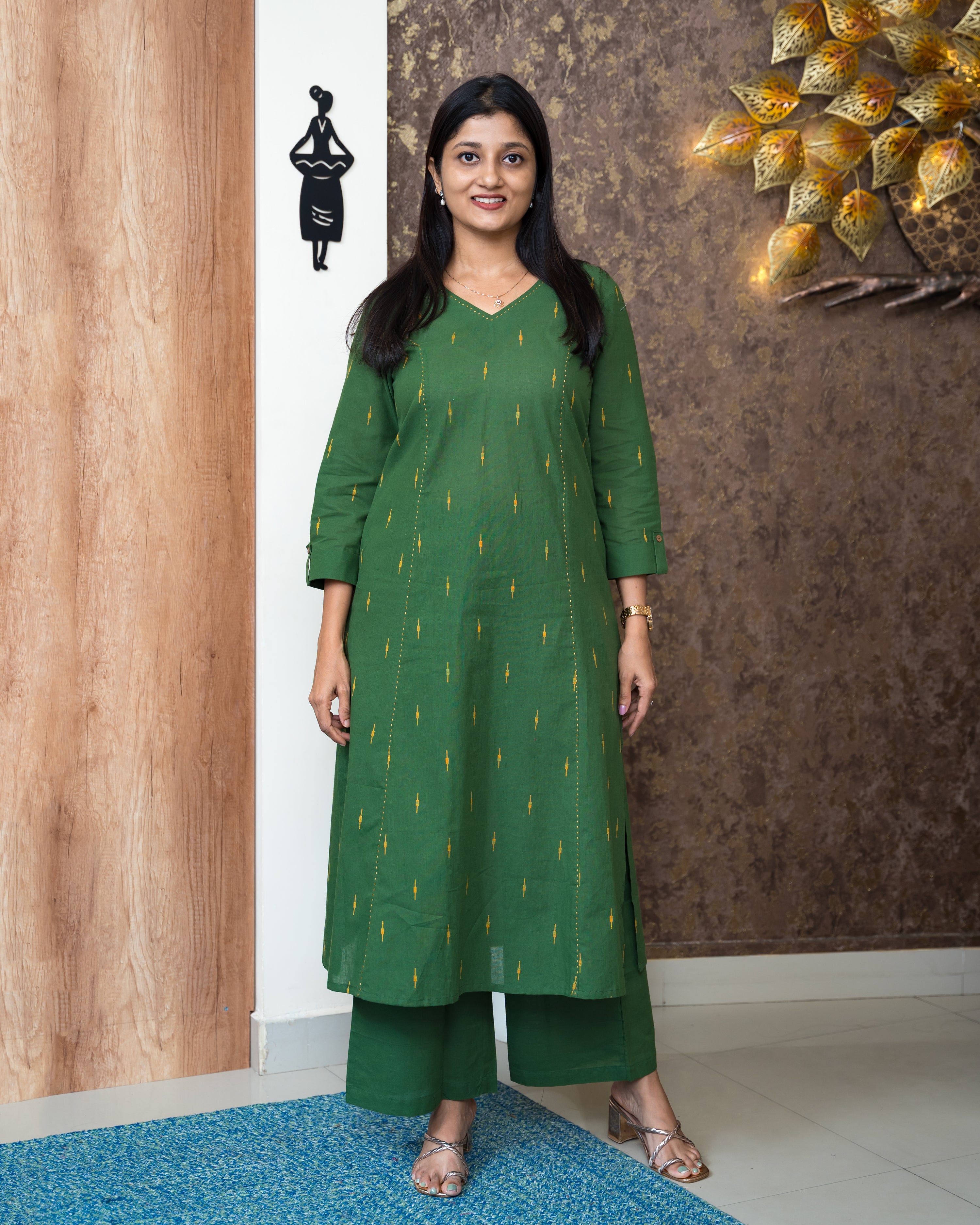 Load image into Gallery viewer, Cotton Co-Ord Set-6451
