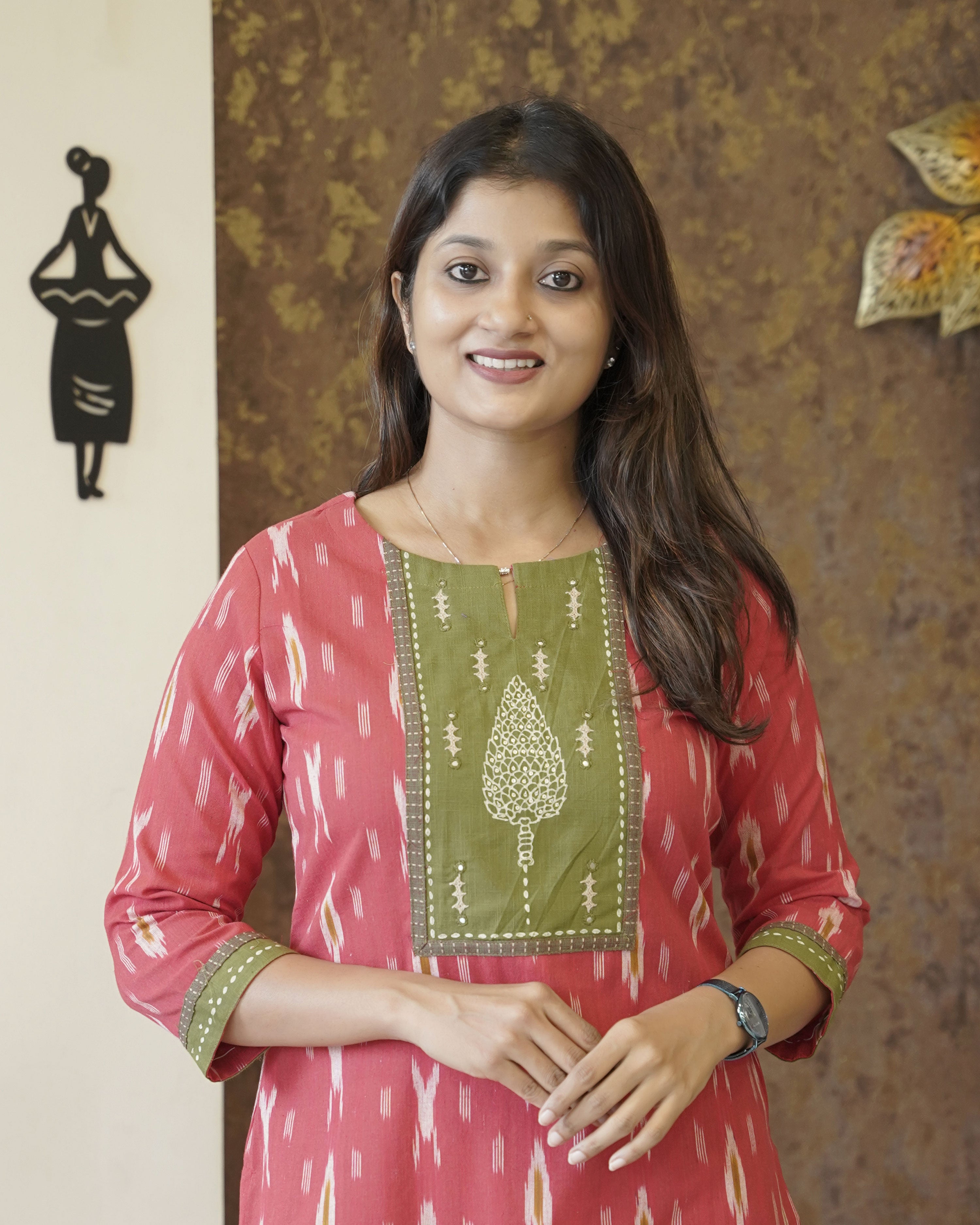 Load image into Gallery viewer, Pure Cotton Kurti - 2362
