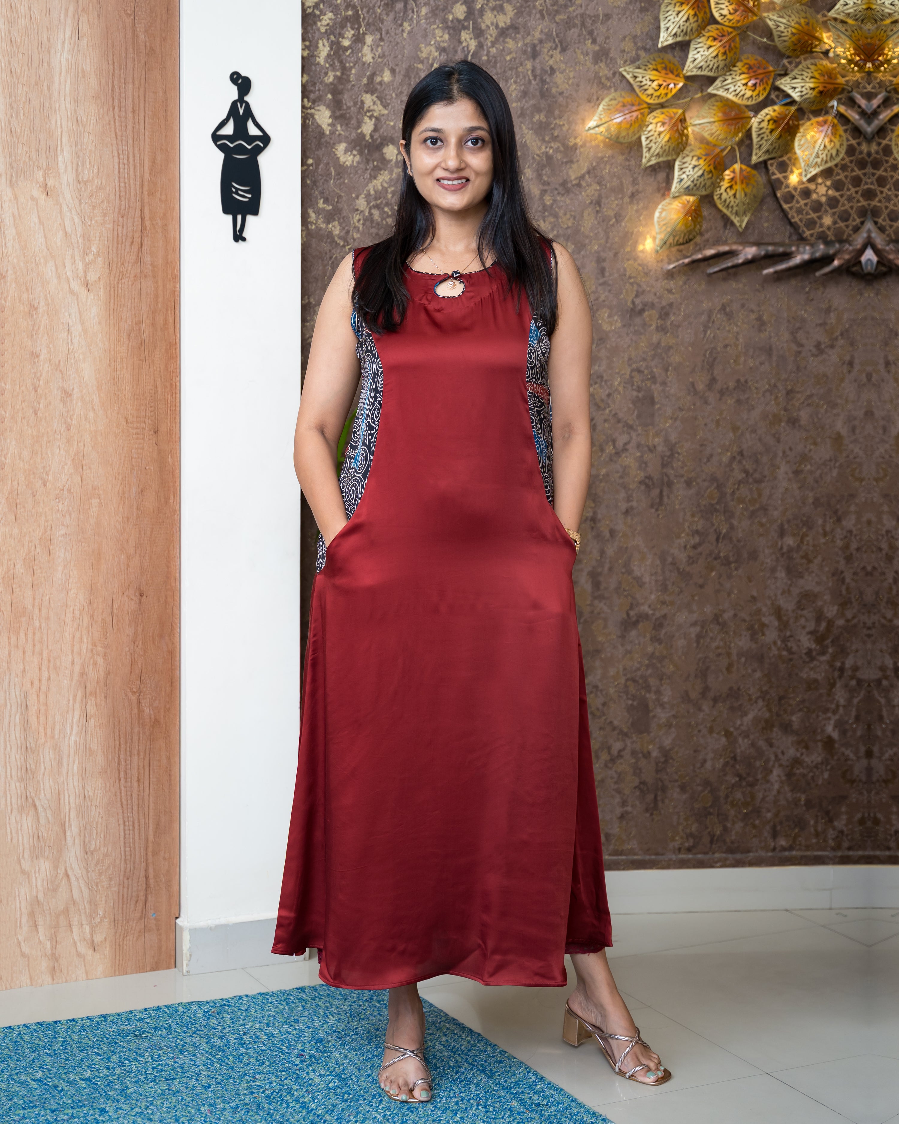 Load image into Gallery viewer, Modal Silk Designer Kurti(Pre-Order)-897
