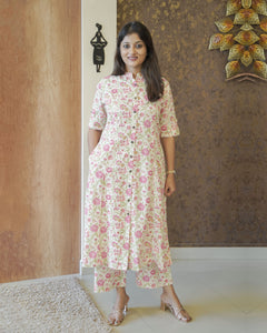 Flex Cotton Co-Ord Set - 2327