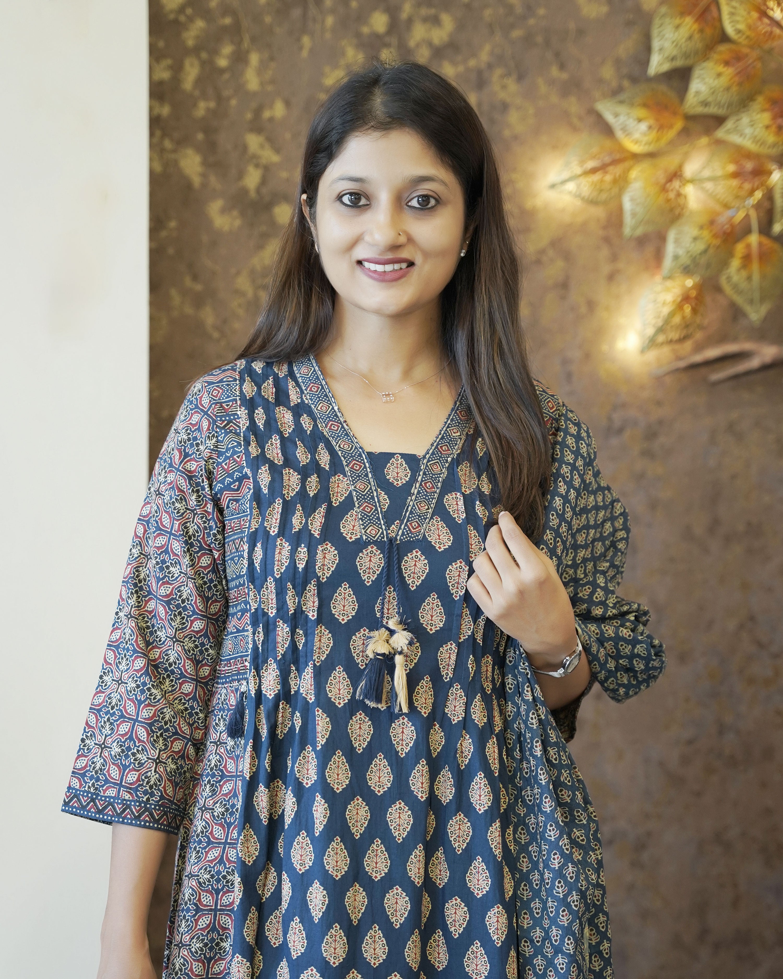 Load image into Gallery viewer, Pure Cotton Kurti Set - 2411
