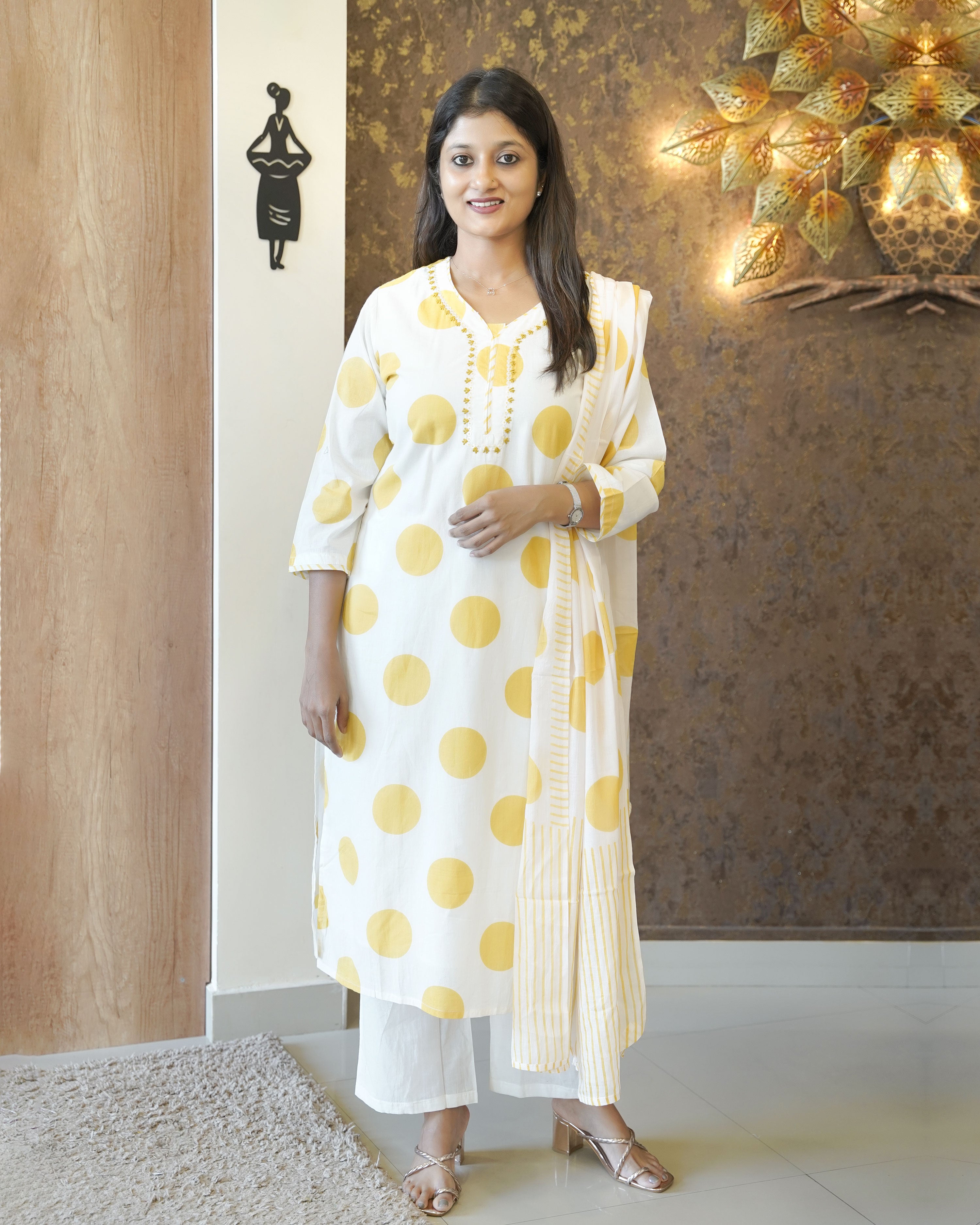 Load image into Gallery viewer, Pure Cotton Kurti Set - 2413
