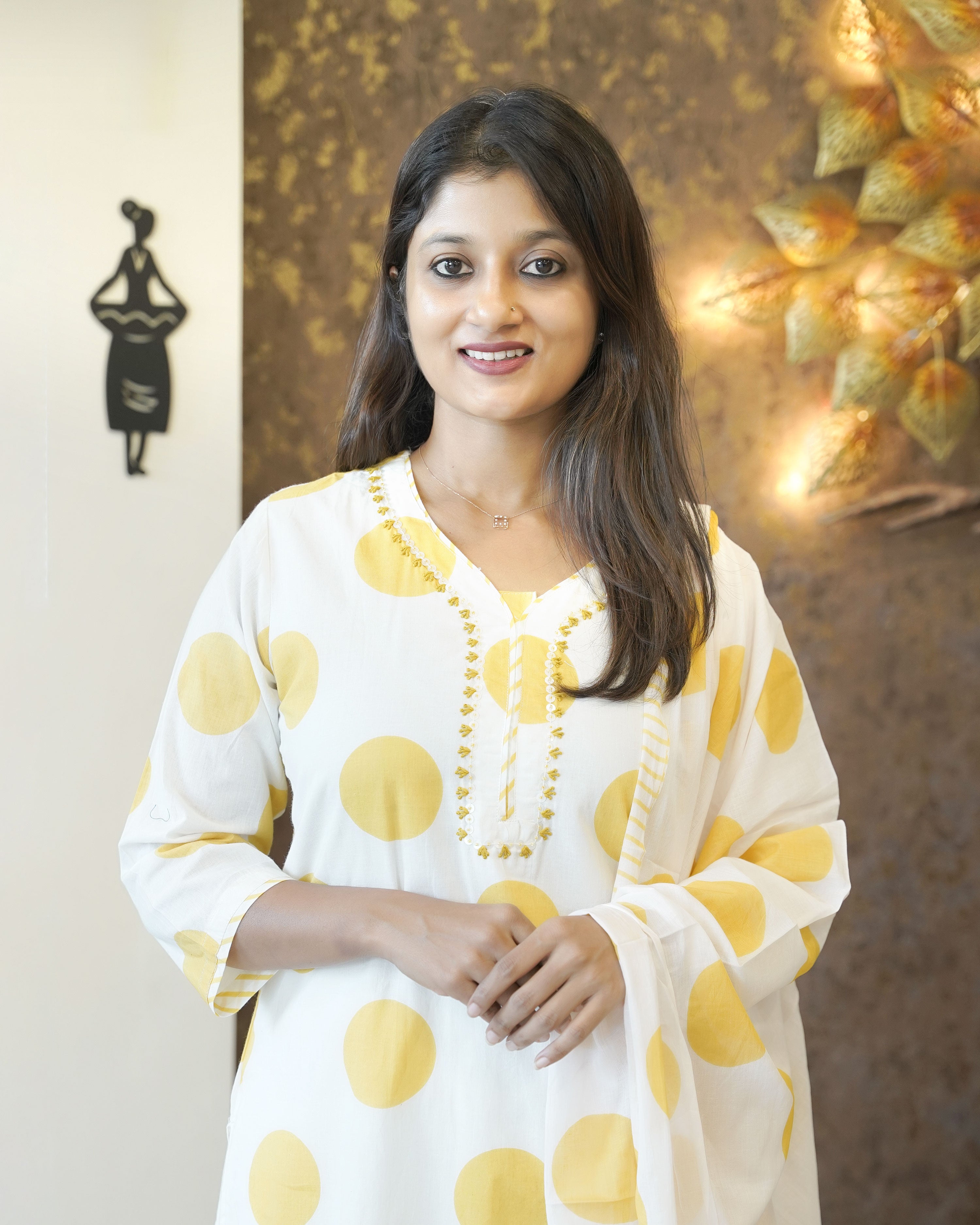 Load image into Gallery viewer, Pure Cotton Kurti Set - 2413
