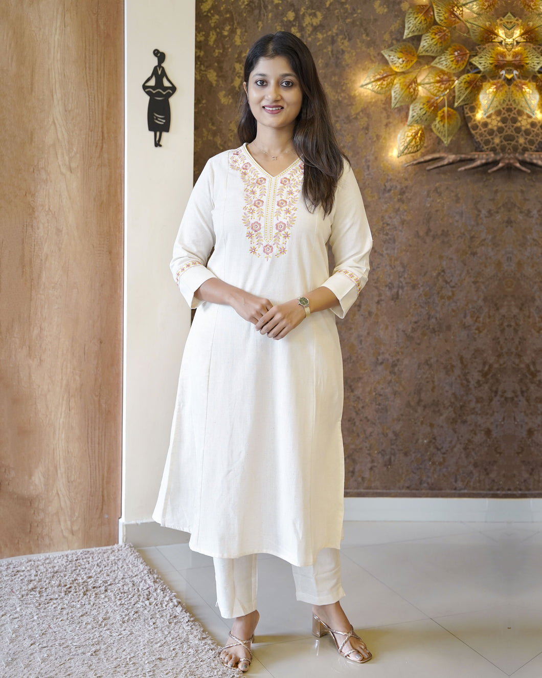 Pure Cotton Co-Ord Set - 2431