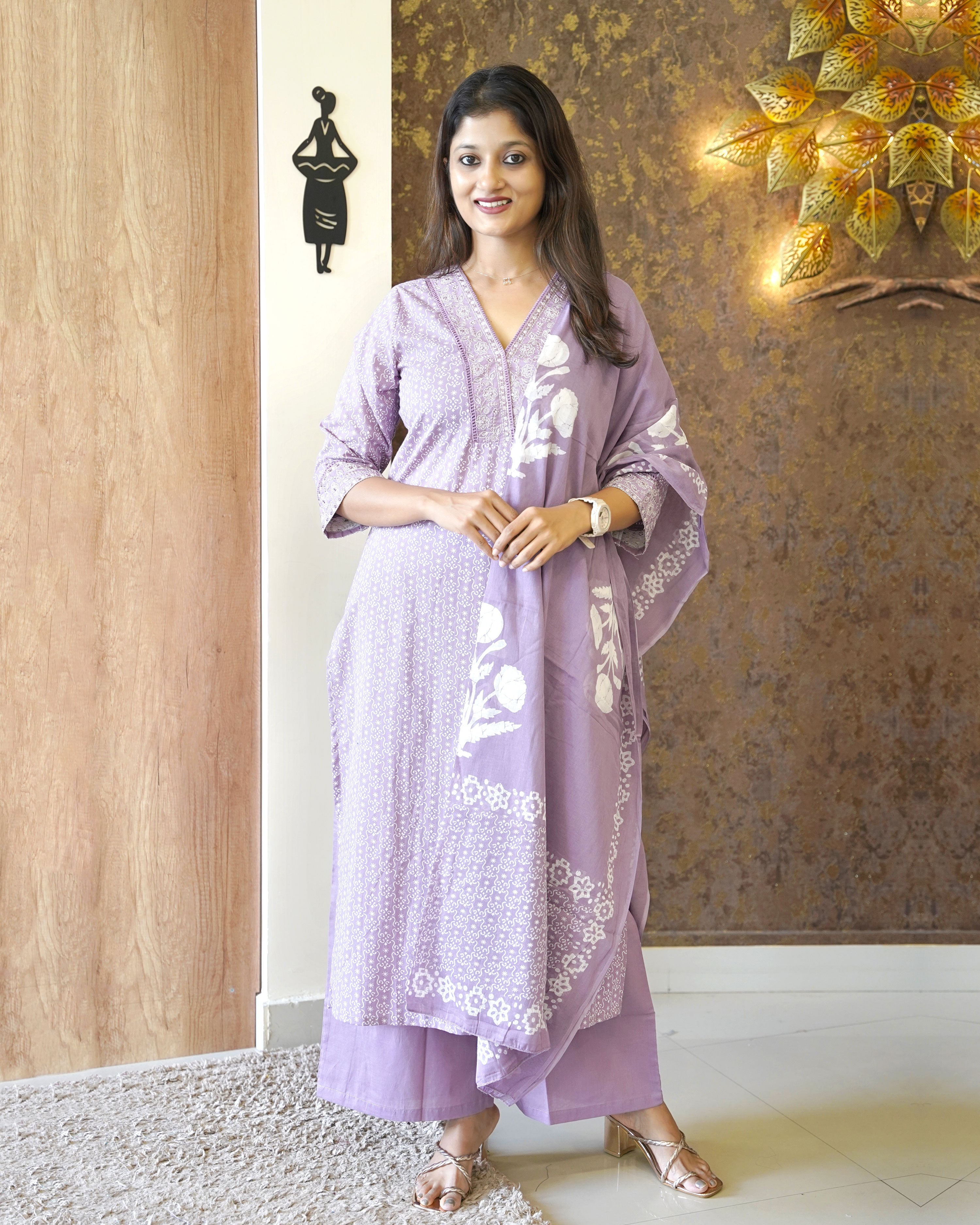 Load image into Gallery viewer, Pure Cotton Kurti Set - 2476
