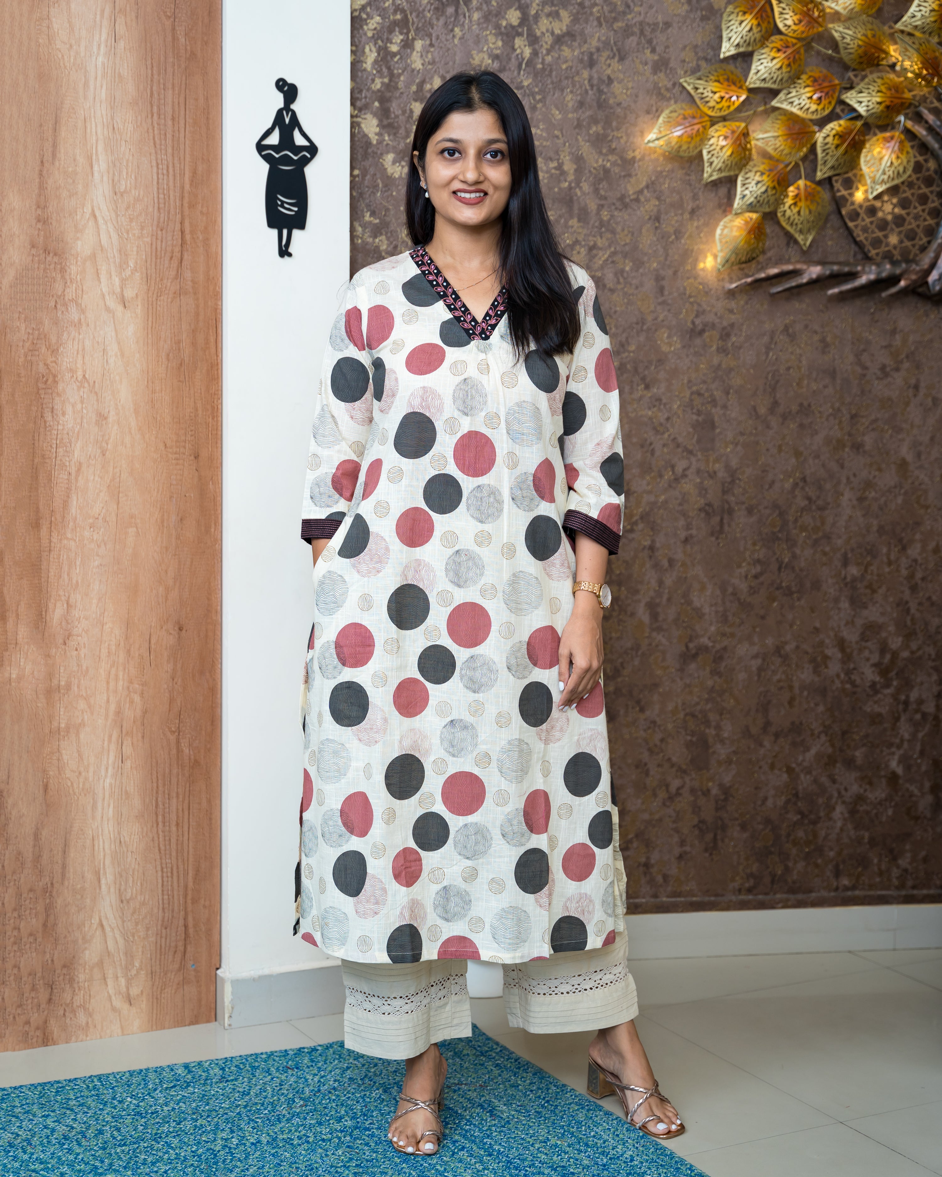 Load image into Gallery viewer, Cotton Kurti-6536

