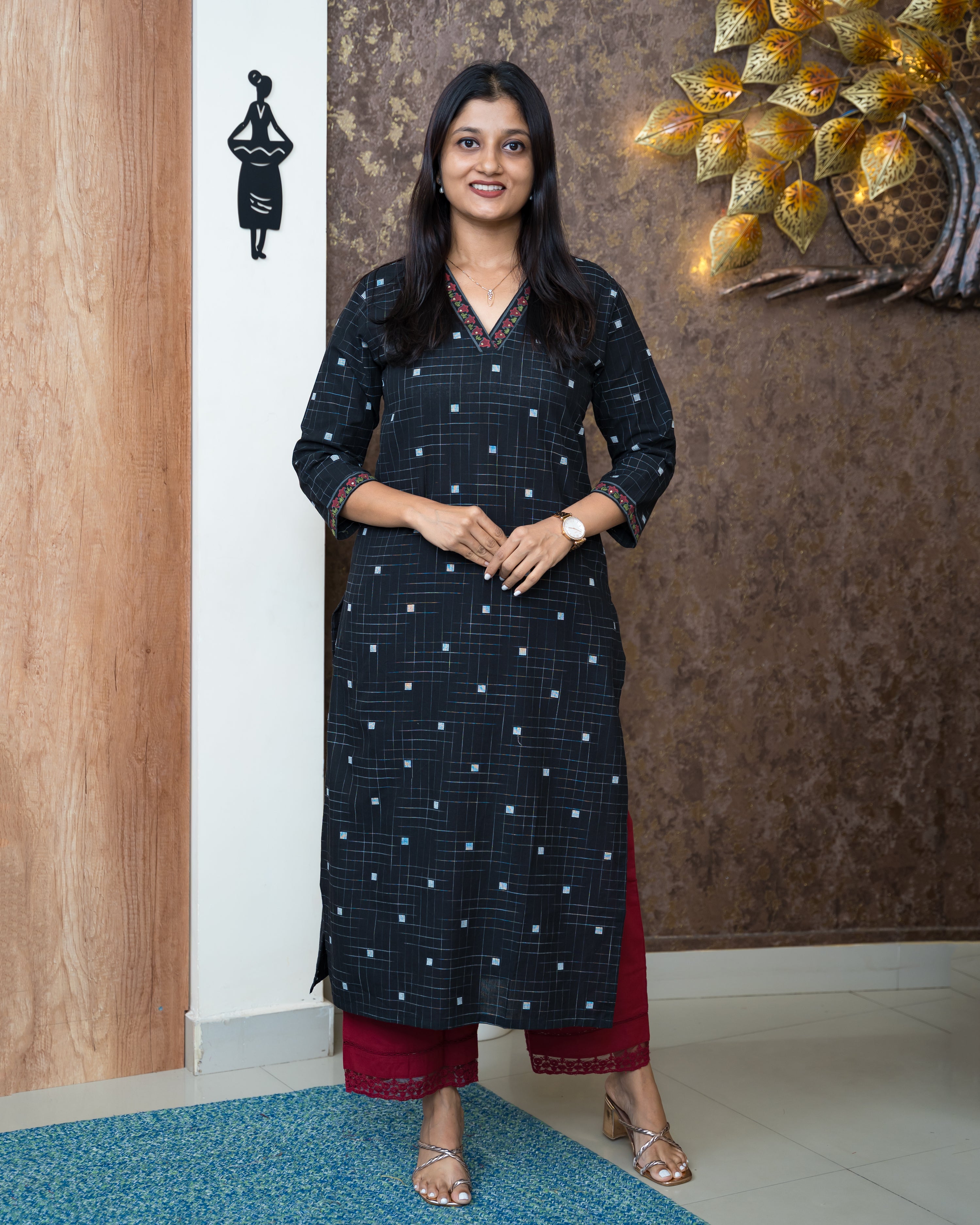 Load image into Gallery viewer, Cotton Kurti-6547
