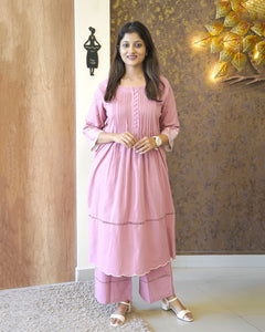 Pure Cotton Co-Ord Set - 2475