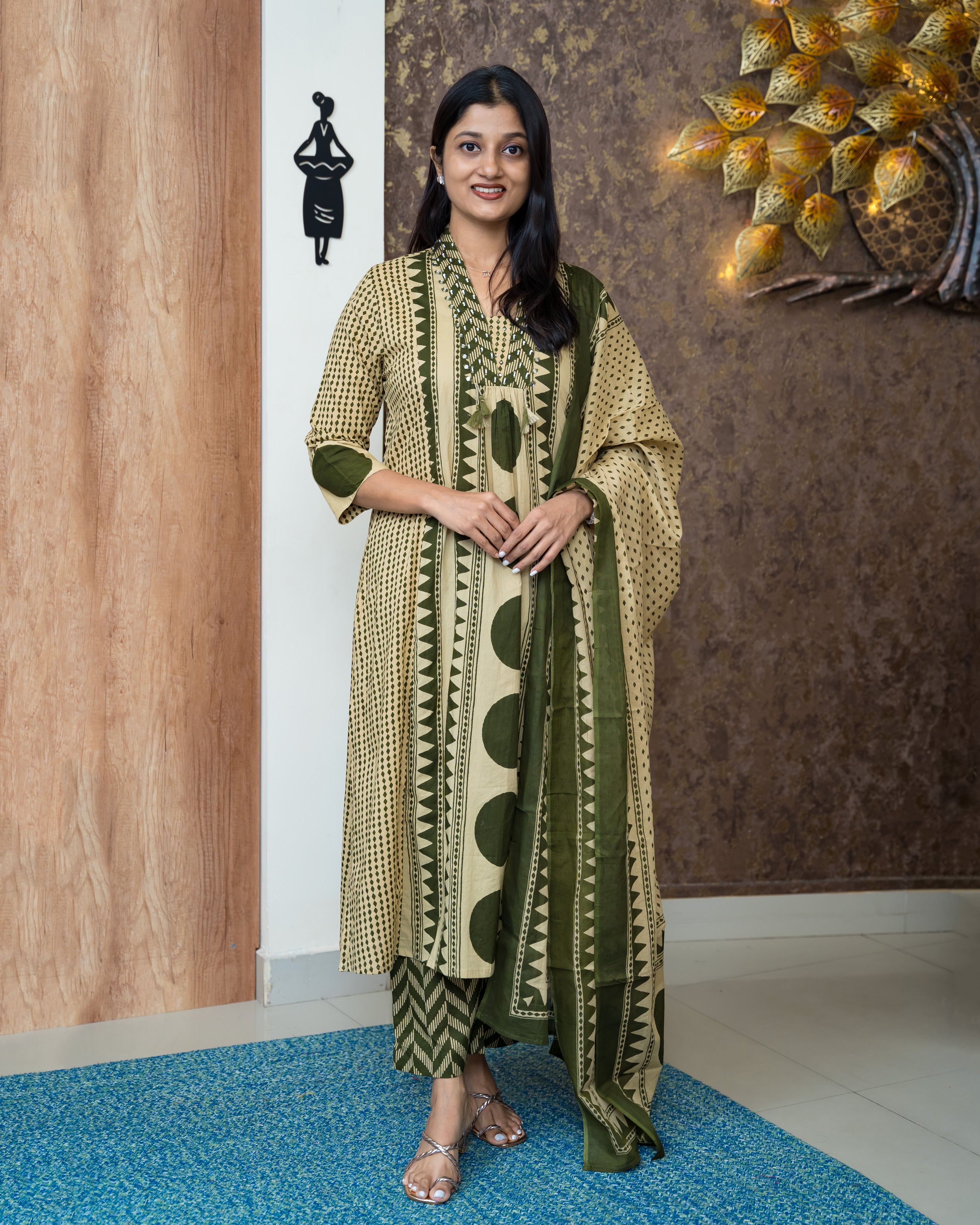 Load image into Gallery viewer, Cotton Suit-6584
