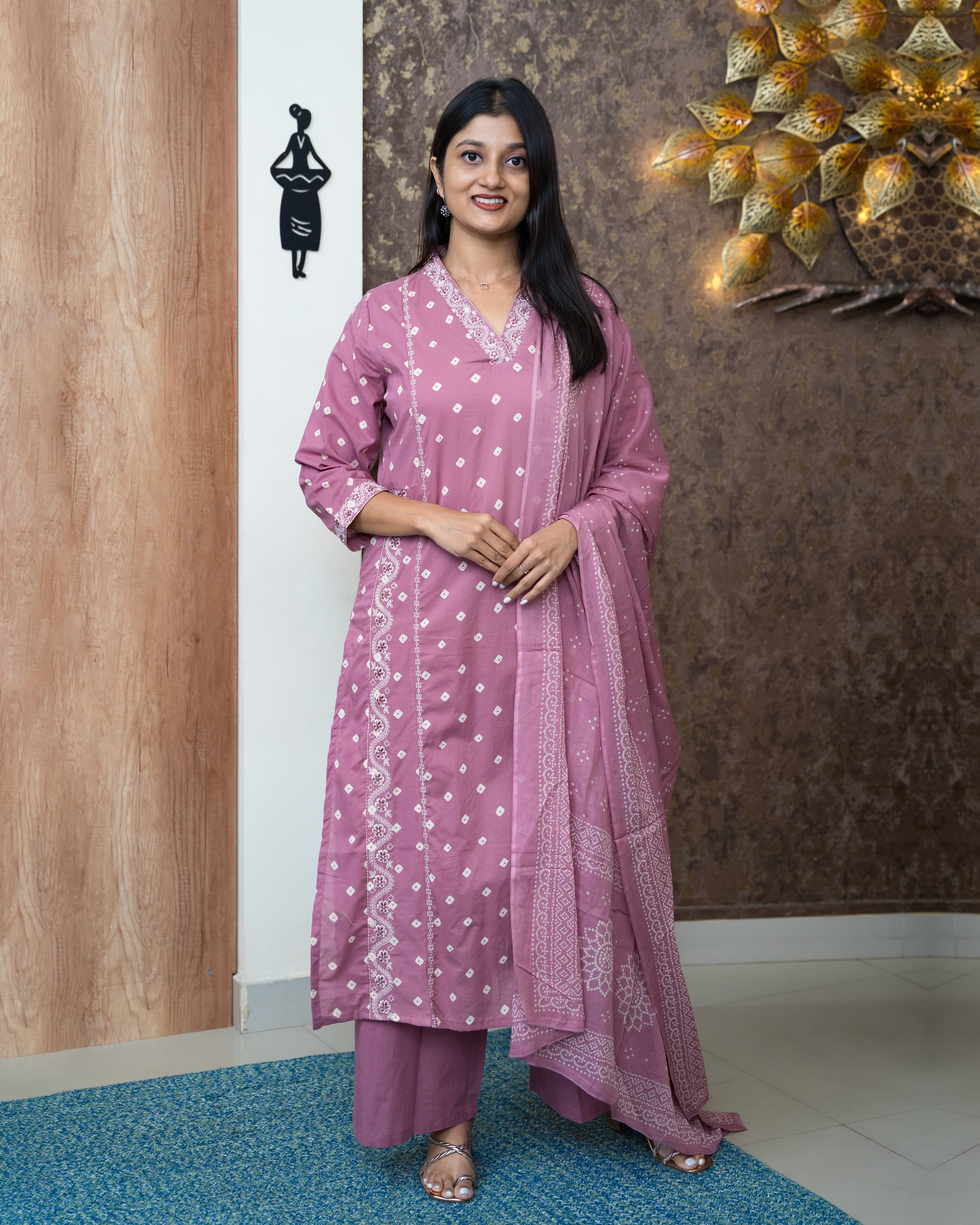 Load image into Gallery viewer, Cotton Suit-6585
