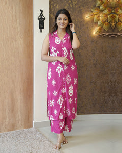 Rayon Co-Ord Set -2578