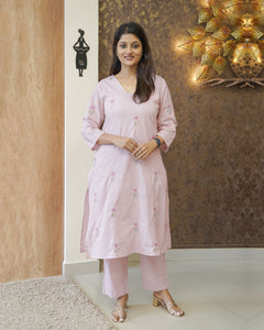 Pure Cotton Co-Ord Set - 2585