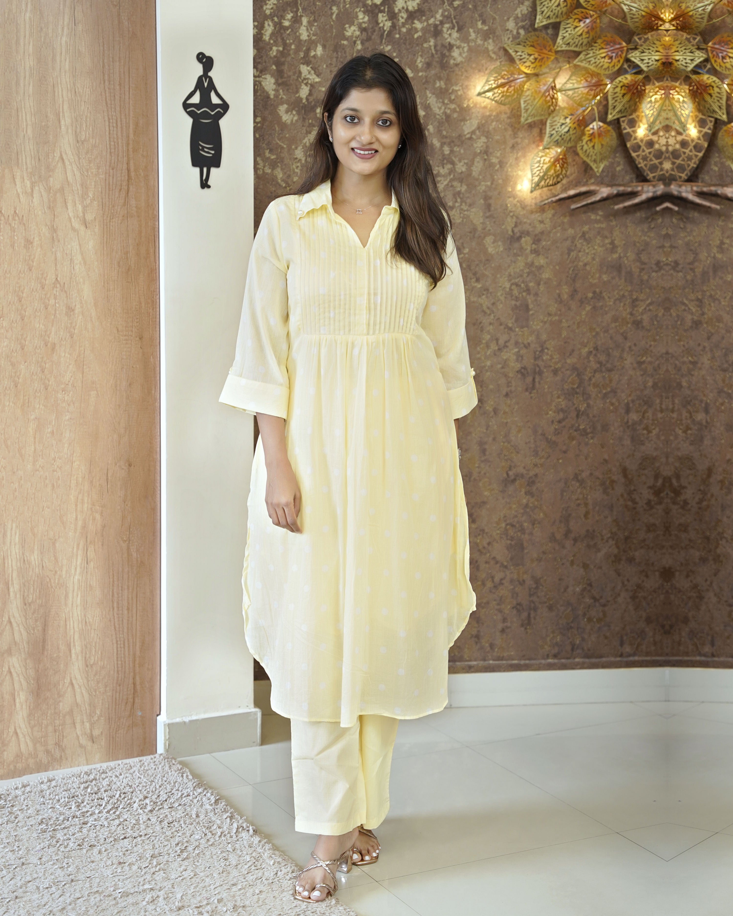 Load image into Gallery viewer, Pure Mul Cotton Co-Ord Set- 2637
