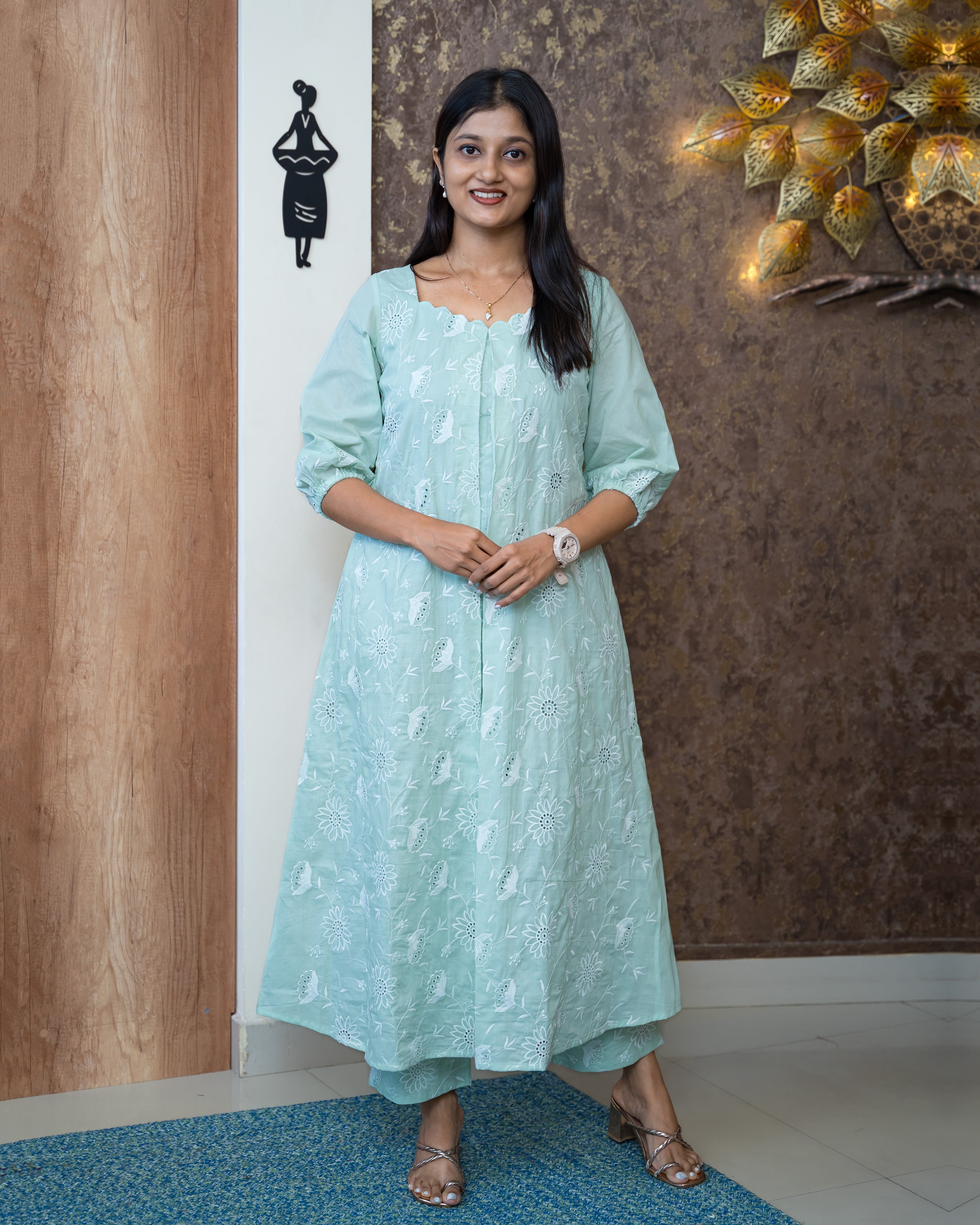 Load image into Gallery viewer, Cotton Designer Kurti(Pre-Order)-942
