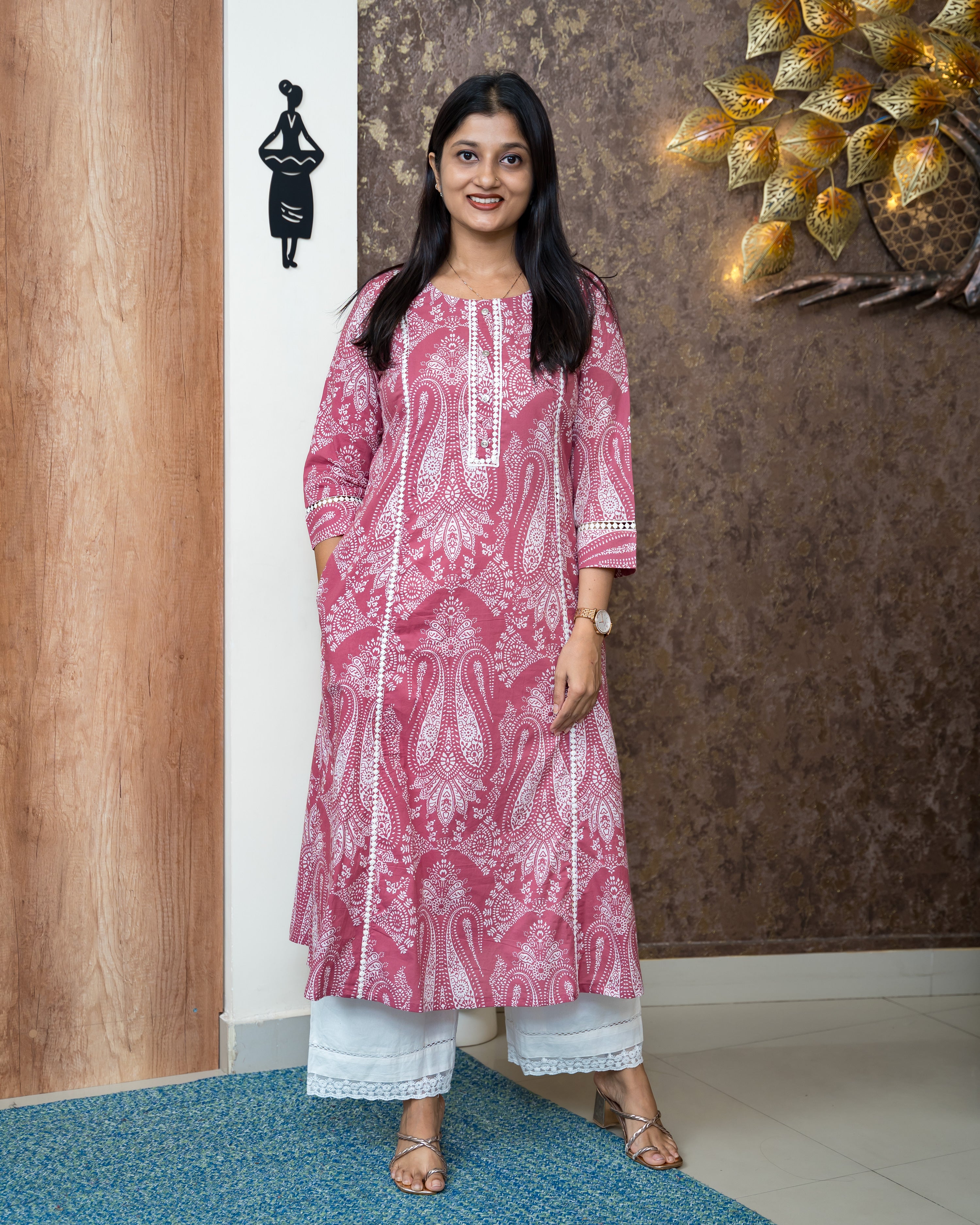 Load image into Gallery viewer, Cotton Kurti-6696
