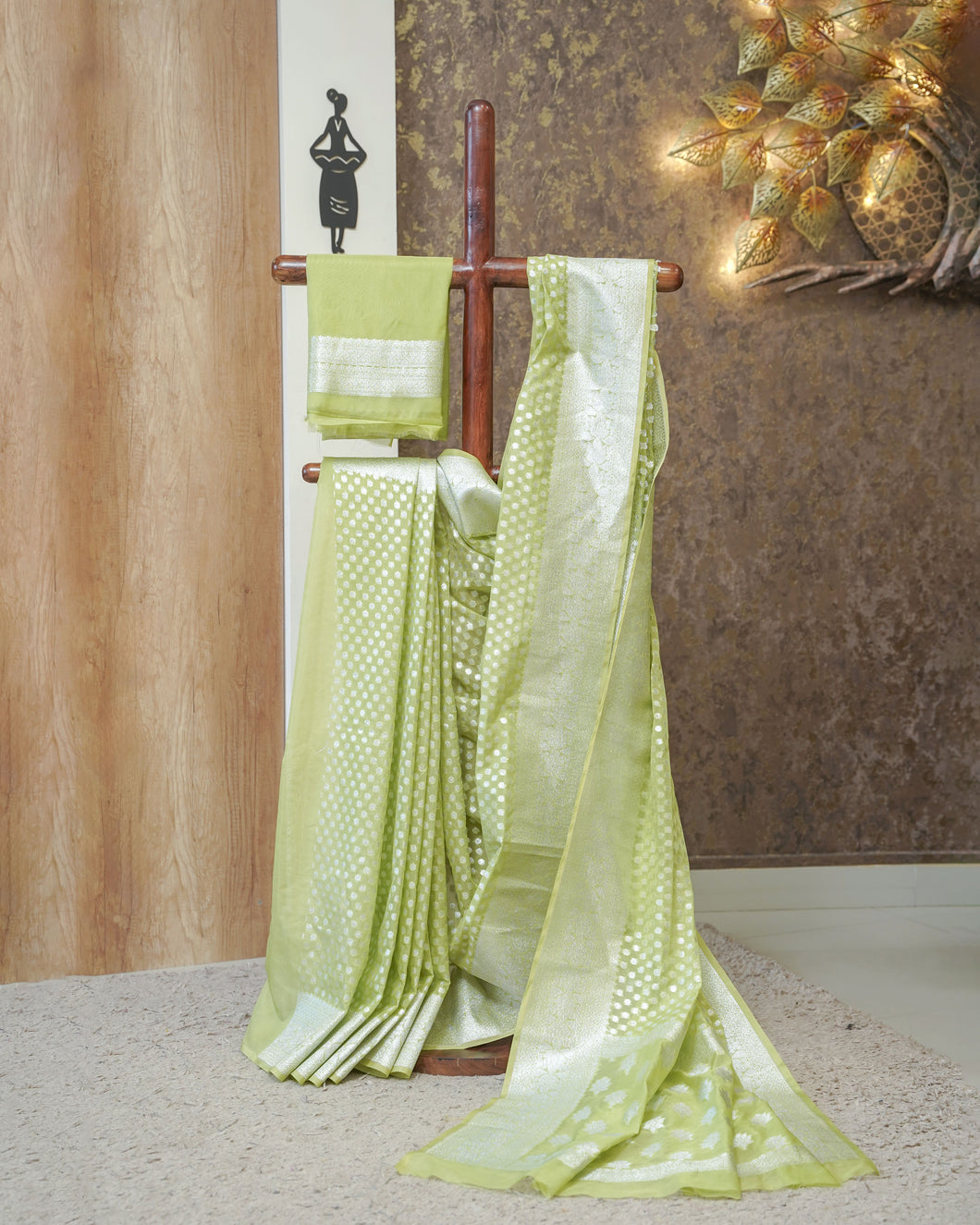 Georgette Khaddi Saree-3209