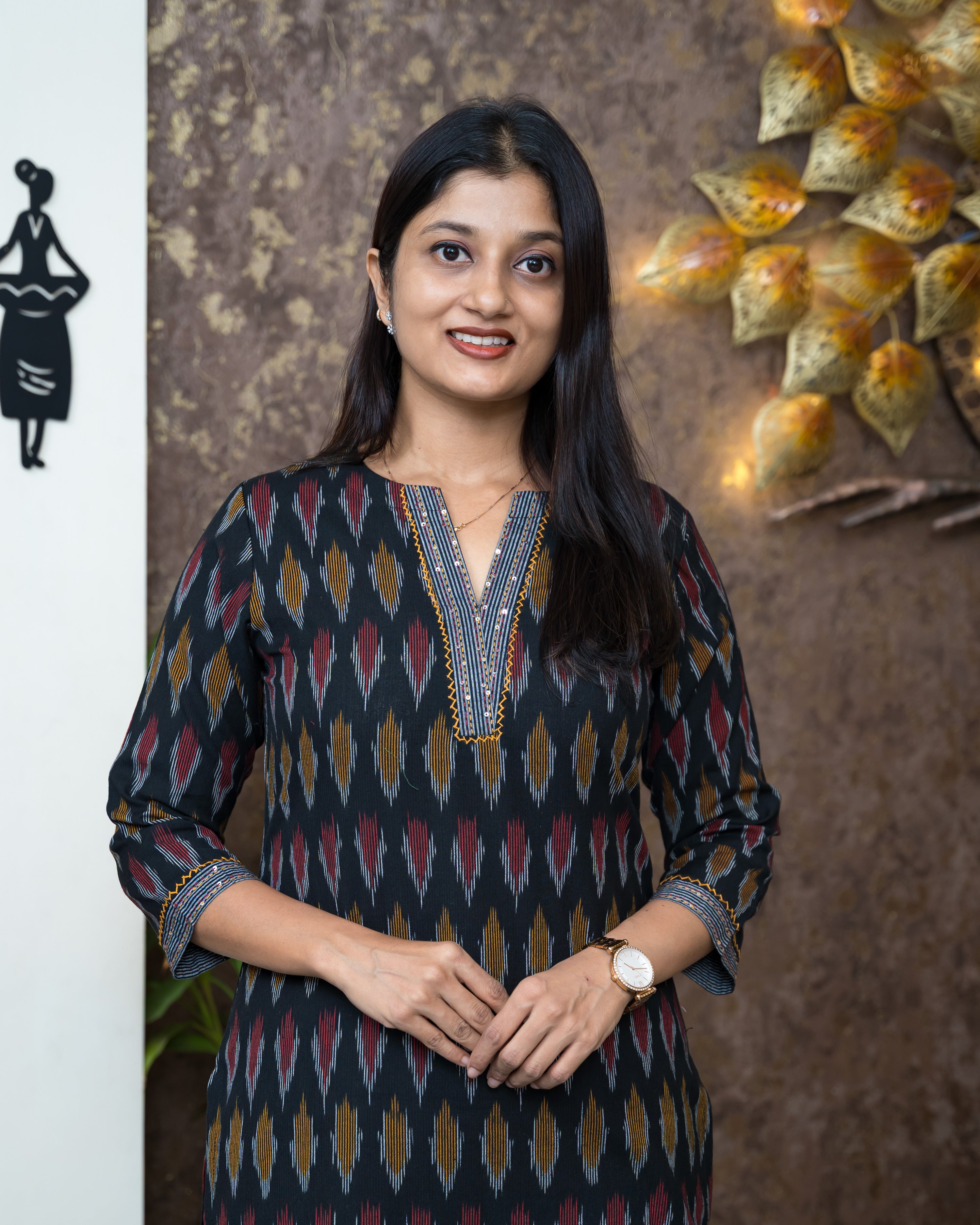 Load image into Gallery viewer, Cotton Kurti-6698

