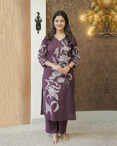 Pure Cotton Co-Ord Set- 2747