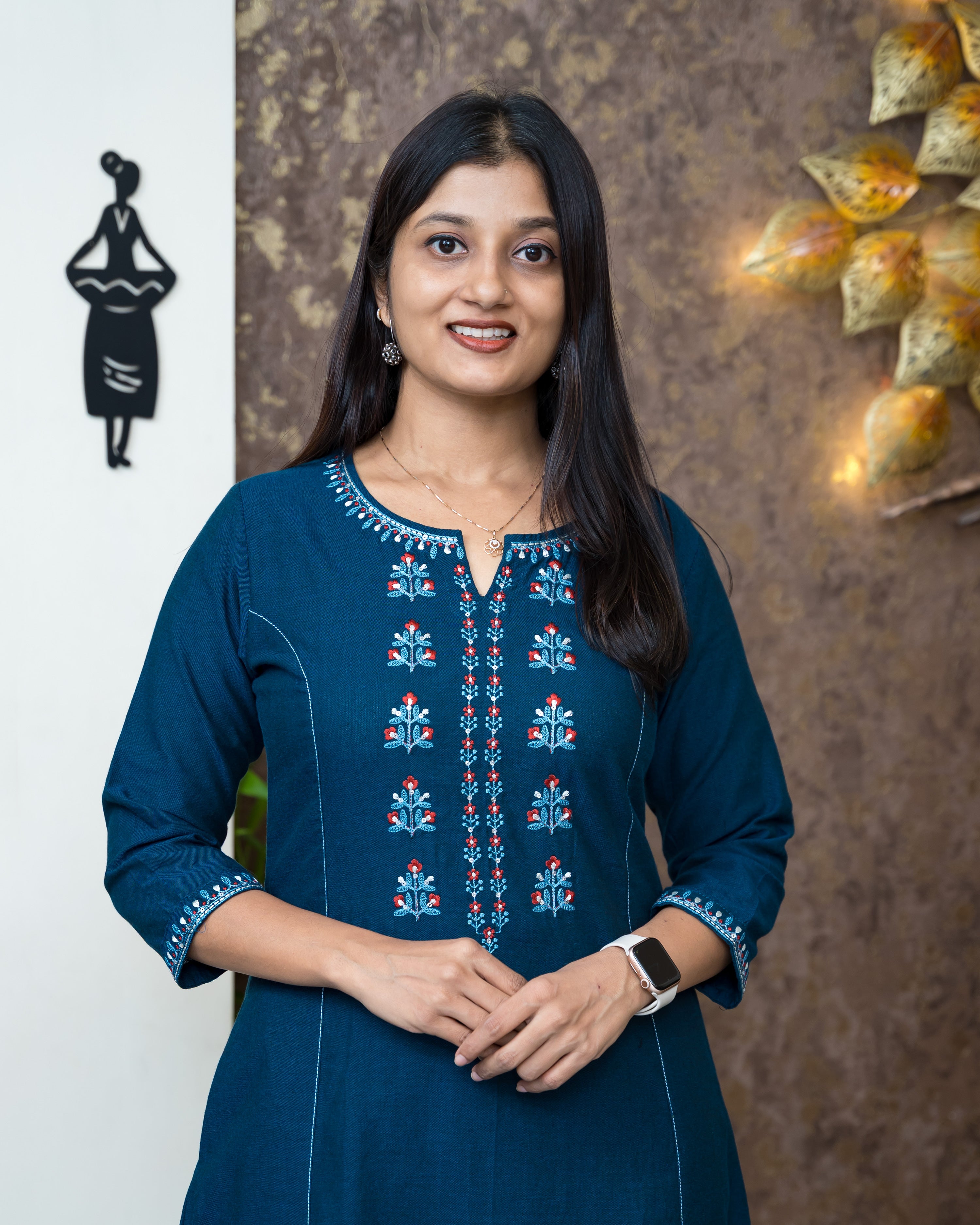 Load image into Gallery viewer, Cotton Kurti-6682
