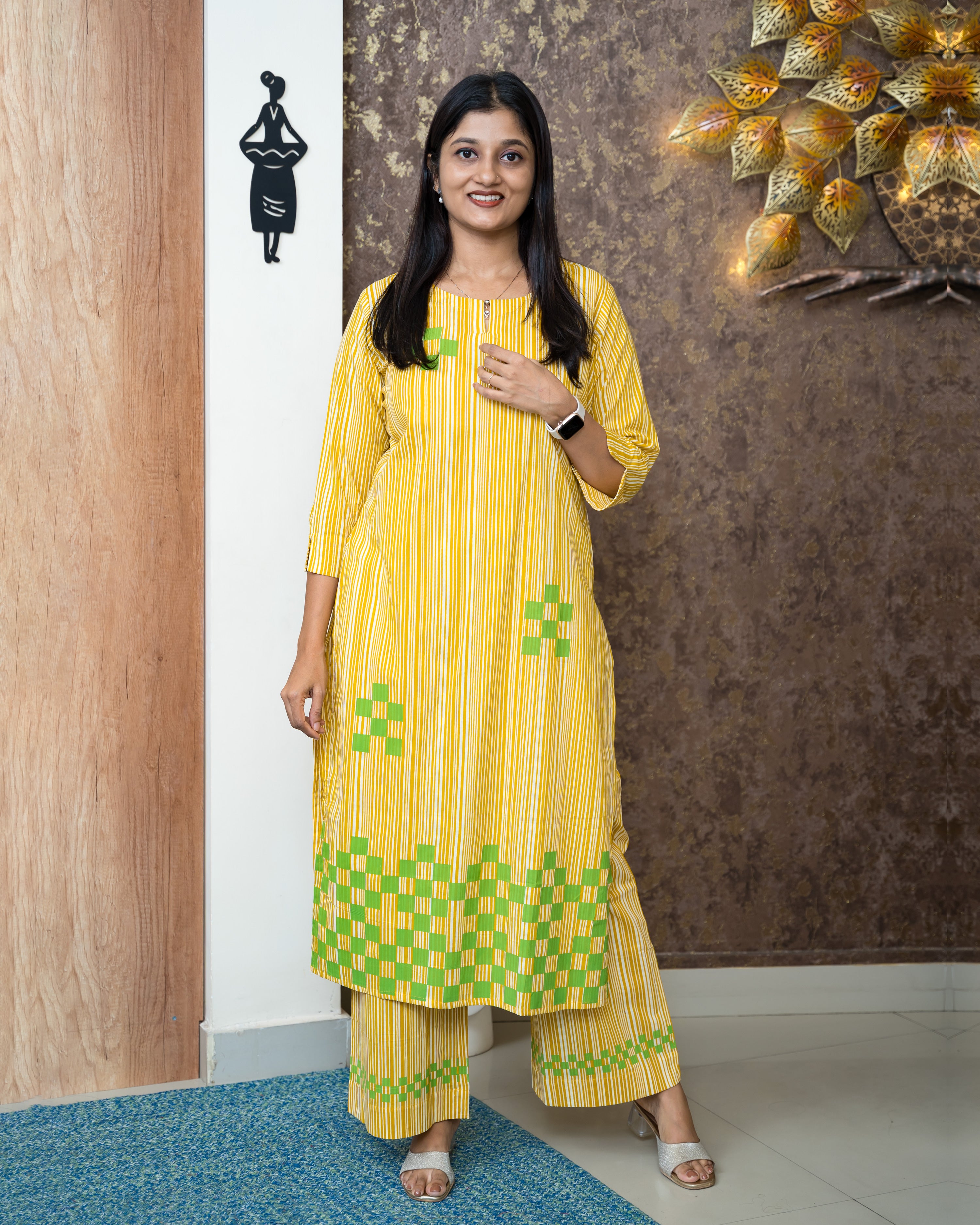 Load image into Gallery viewer, Cotton Co-Ord Set-6742
