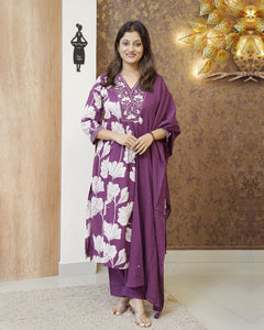 Pure Cotton Kurti Set-2739